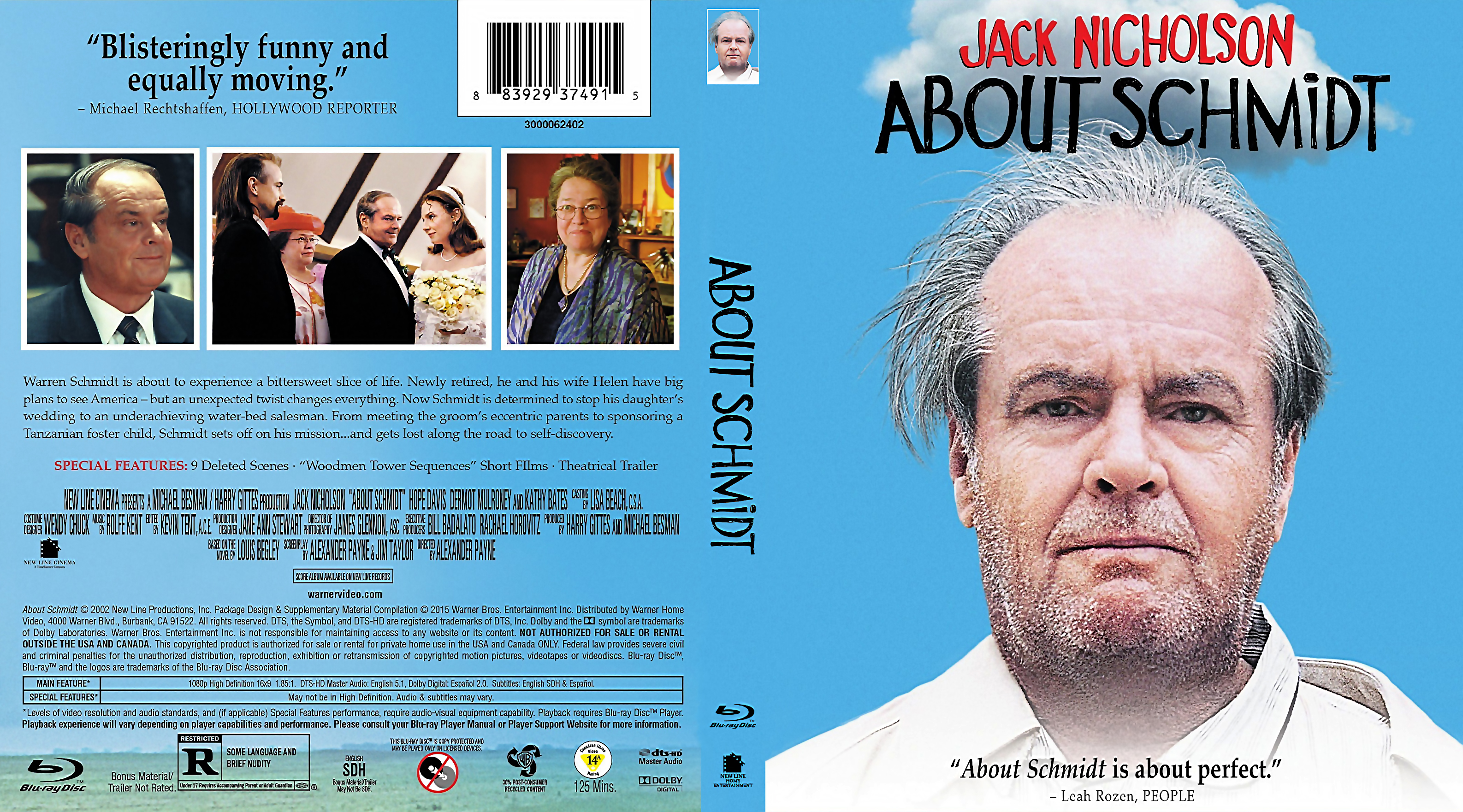 About Schmidt Bluray Cover (2012)