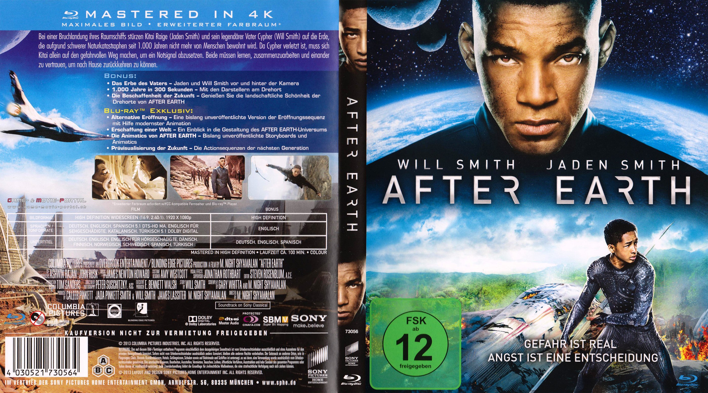 After Earth Bluray 