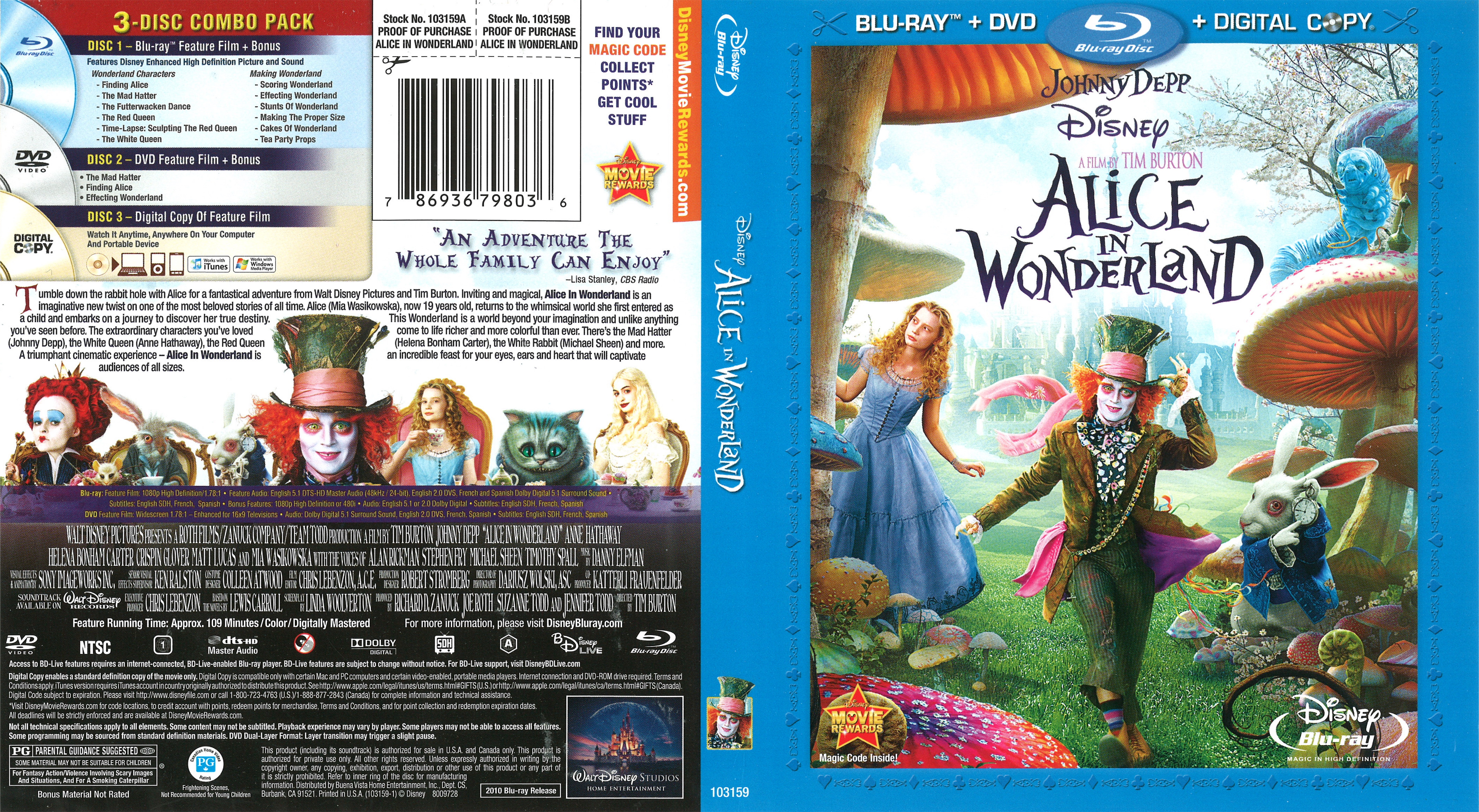 Alice in Wonderland 2010 