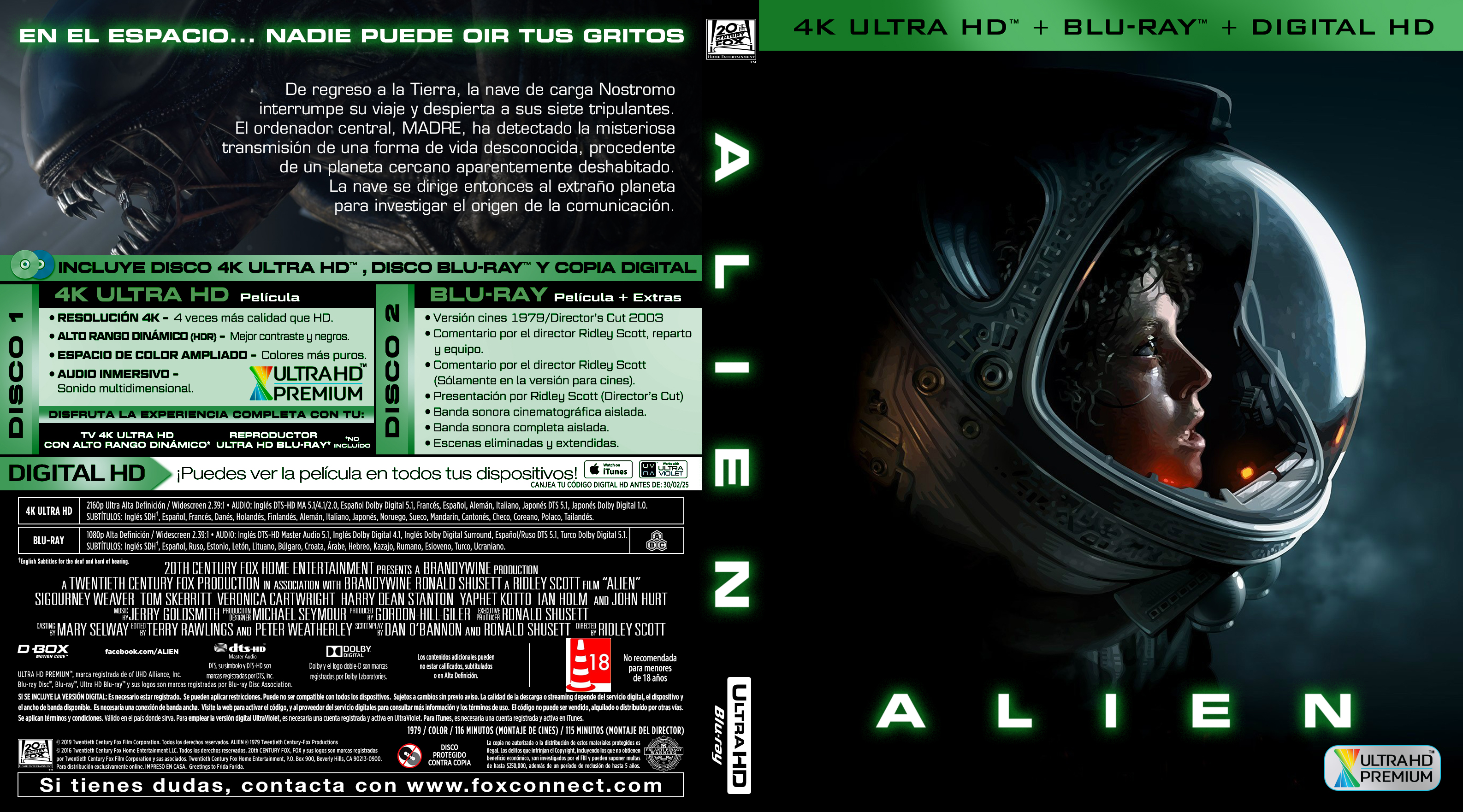 Alien 1979 Spanish 