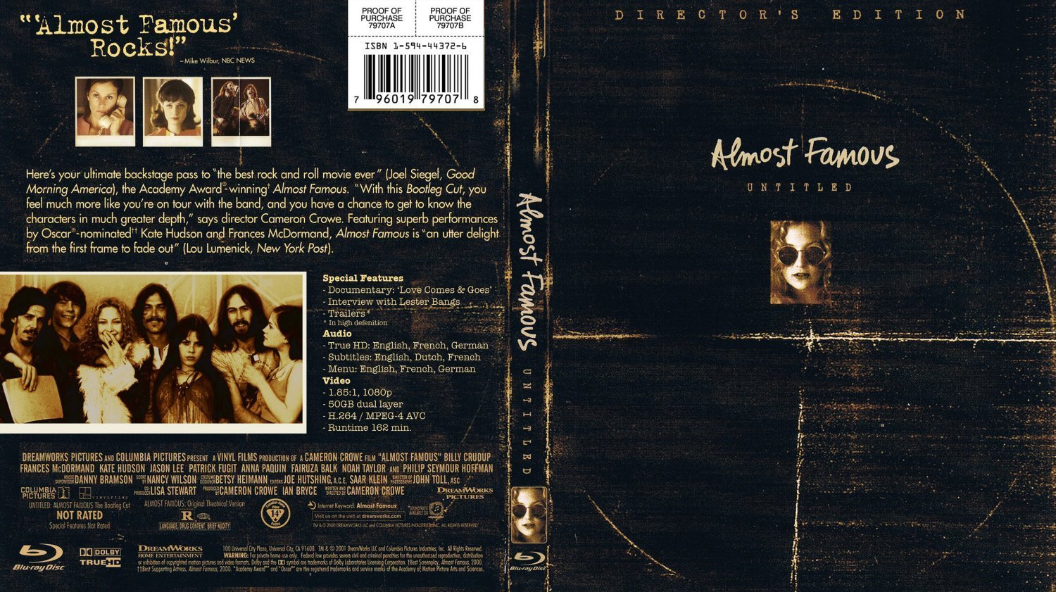Almost Famous Bluray f