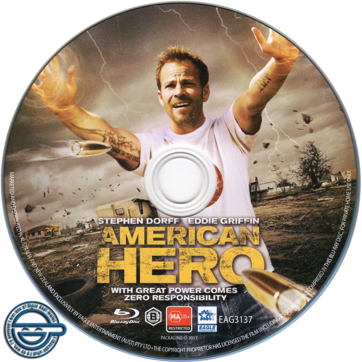 American Hero R4  Label