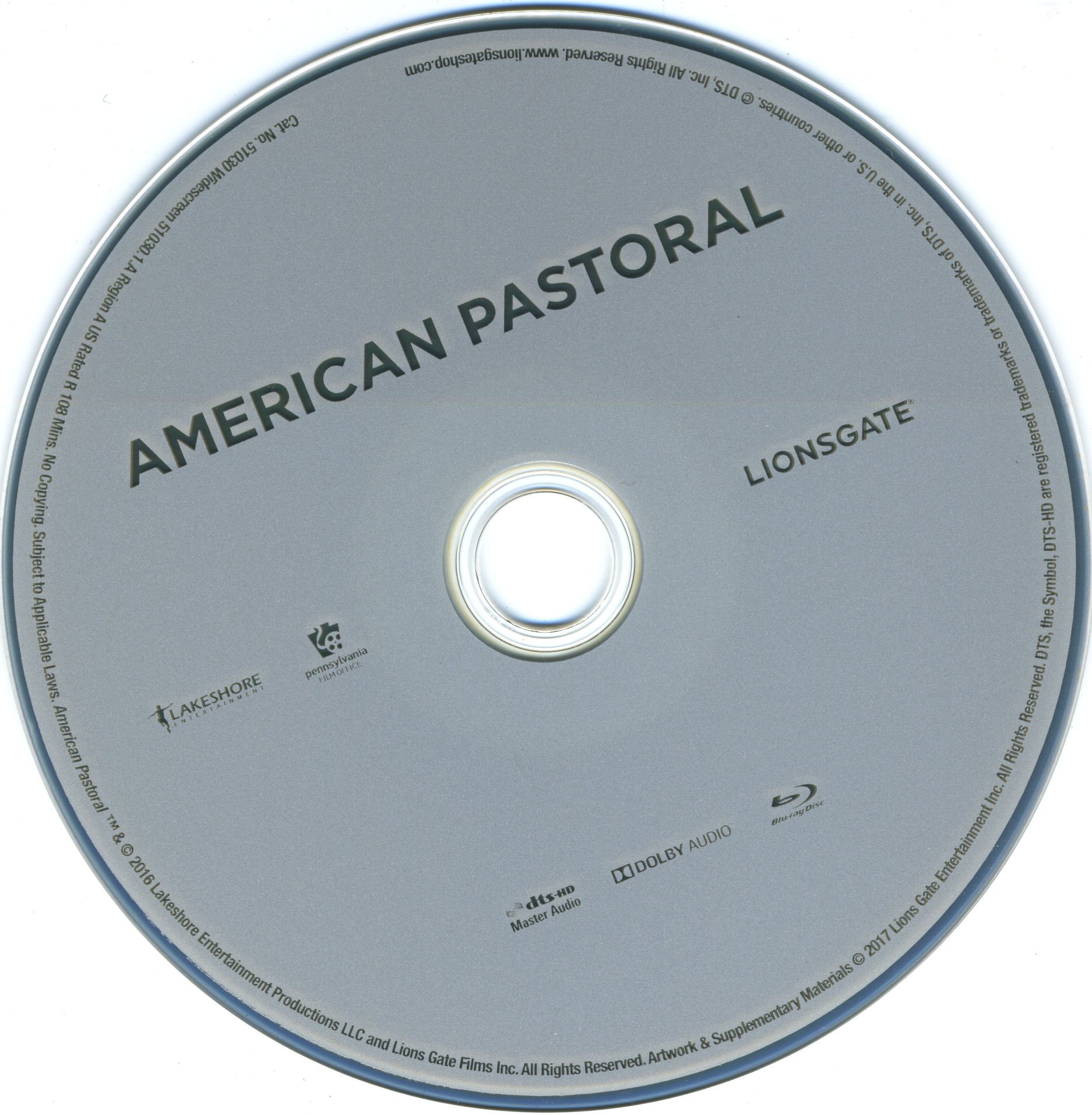 American Pastoral 2016  Labels