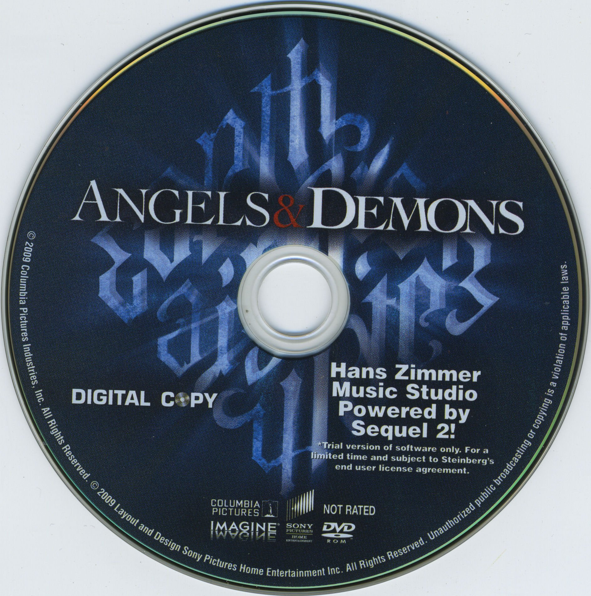 Angels Demons 2009  Labels
