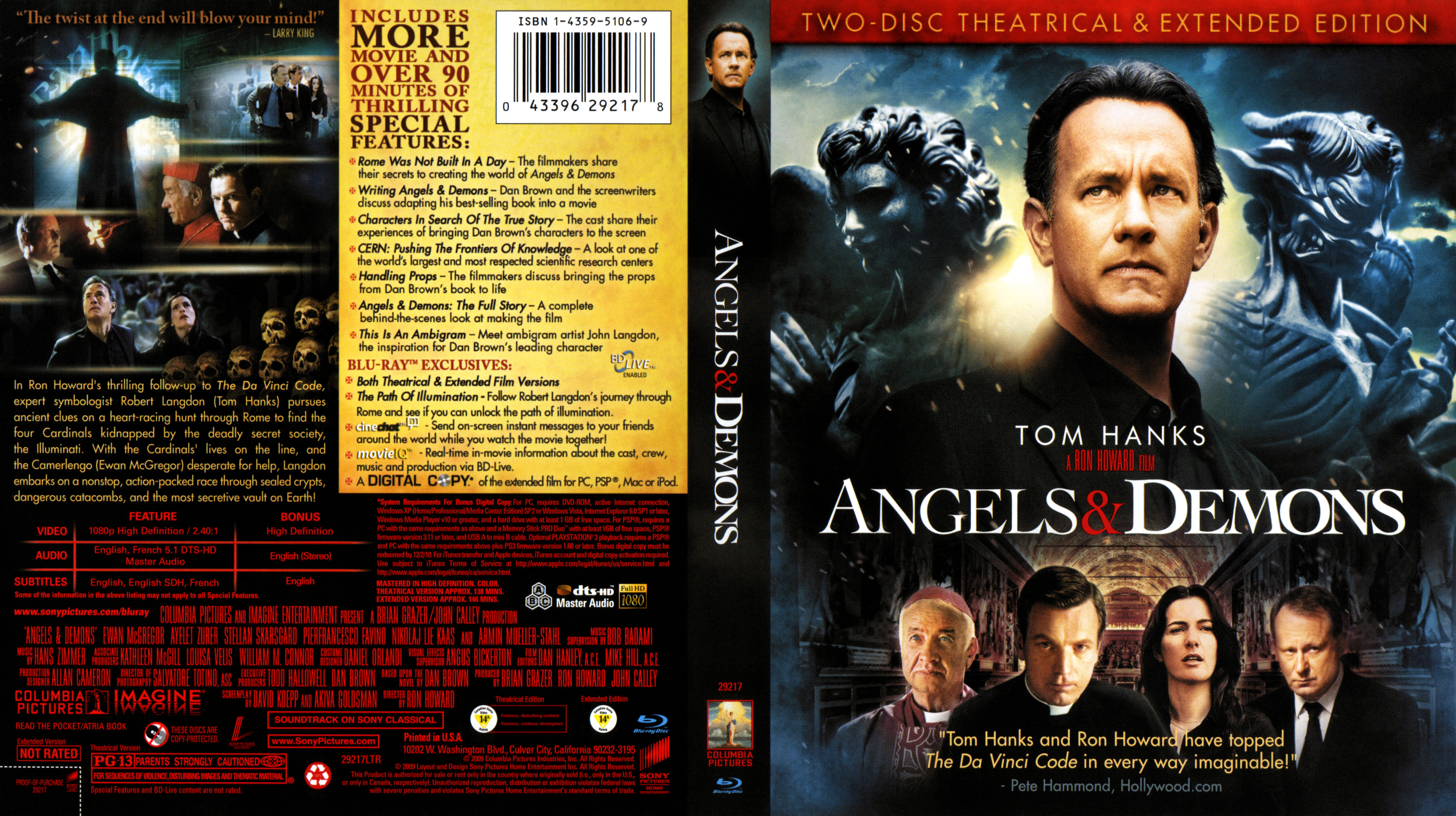 Angels  Demons Blu ray 