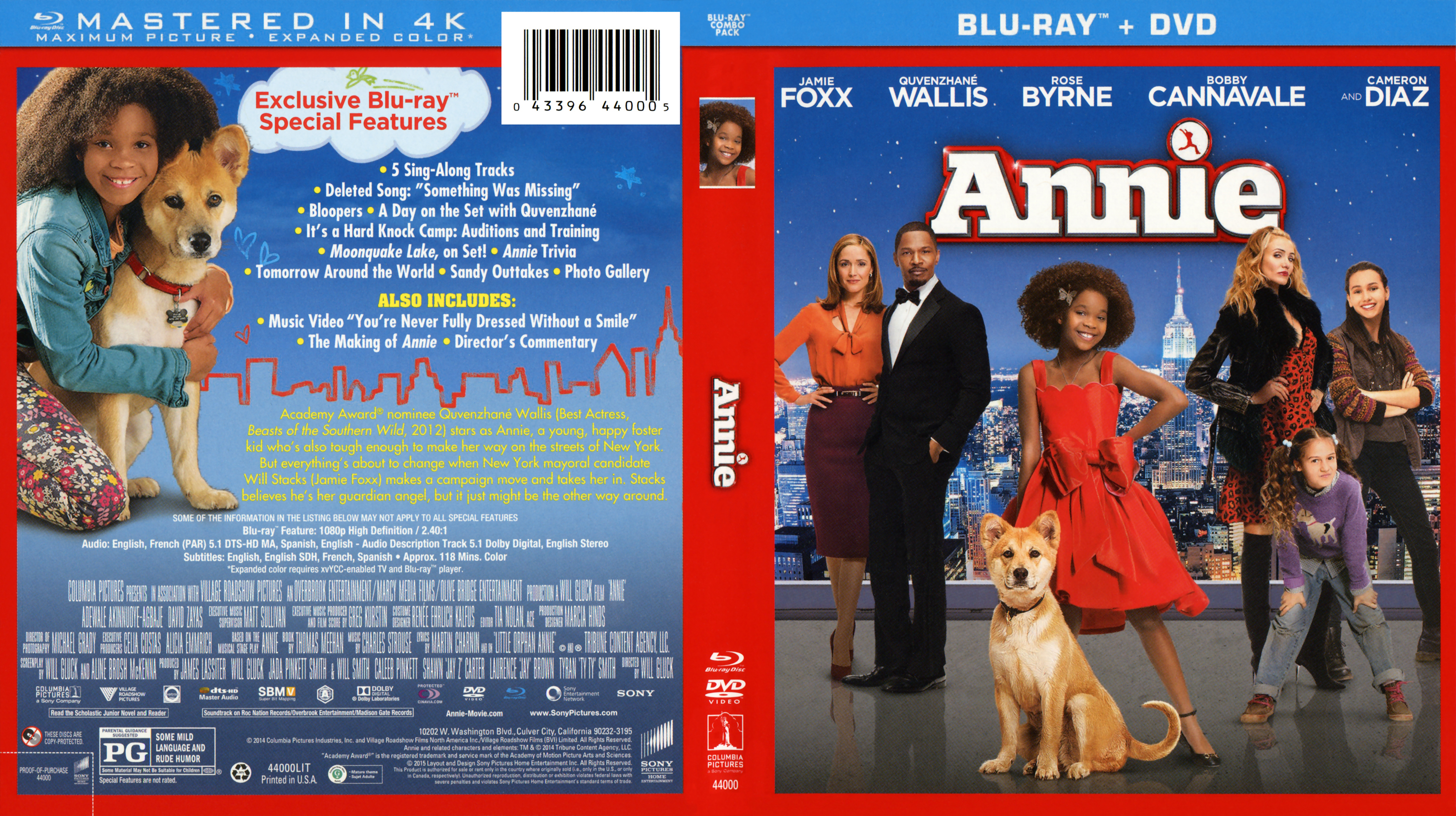 Annie 2014 Blu 