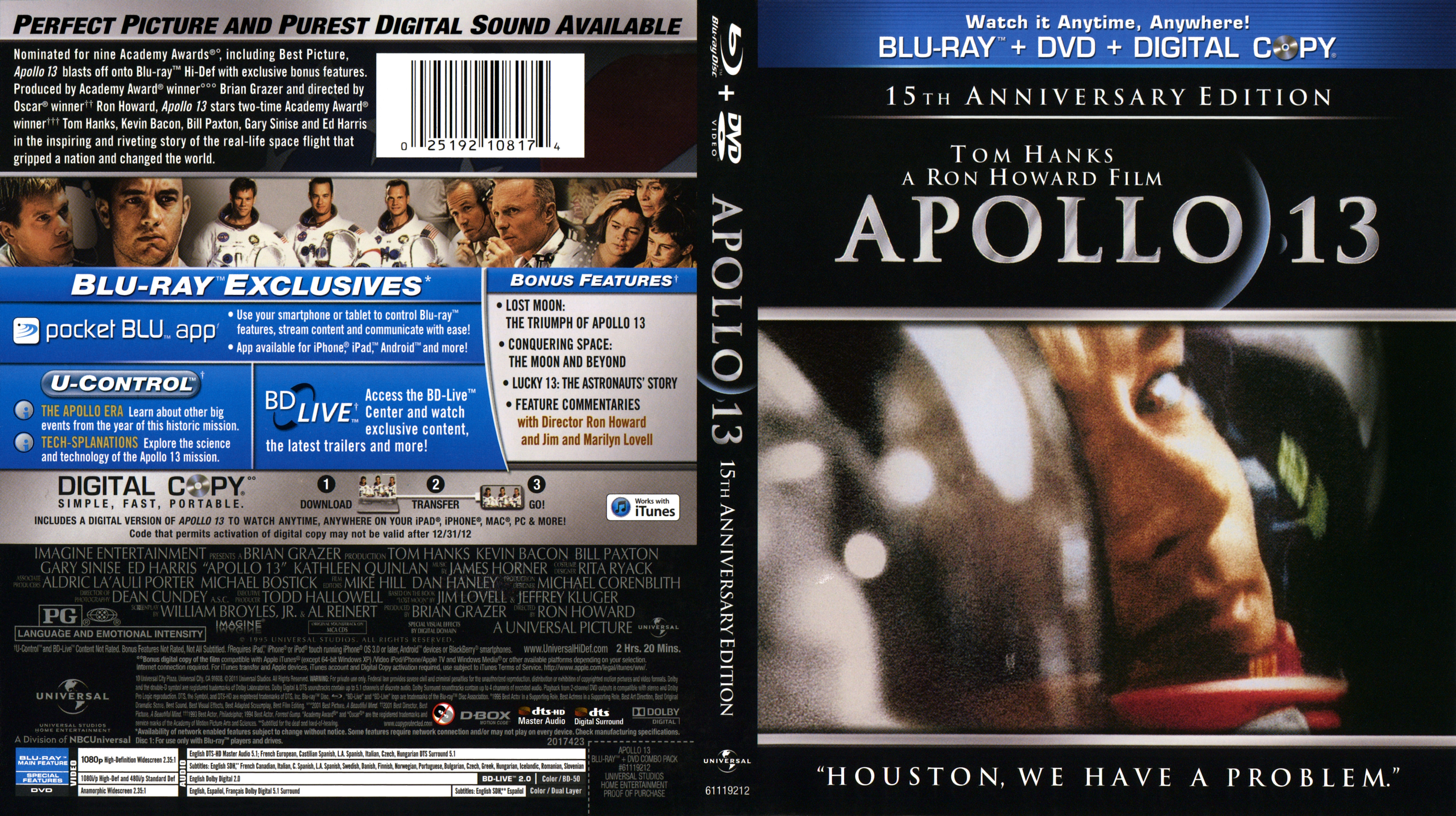Apollo 13 Blu ray 