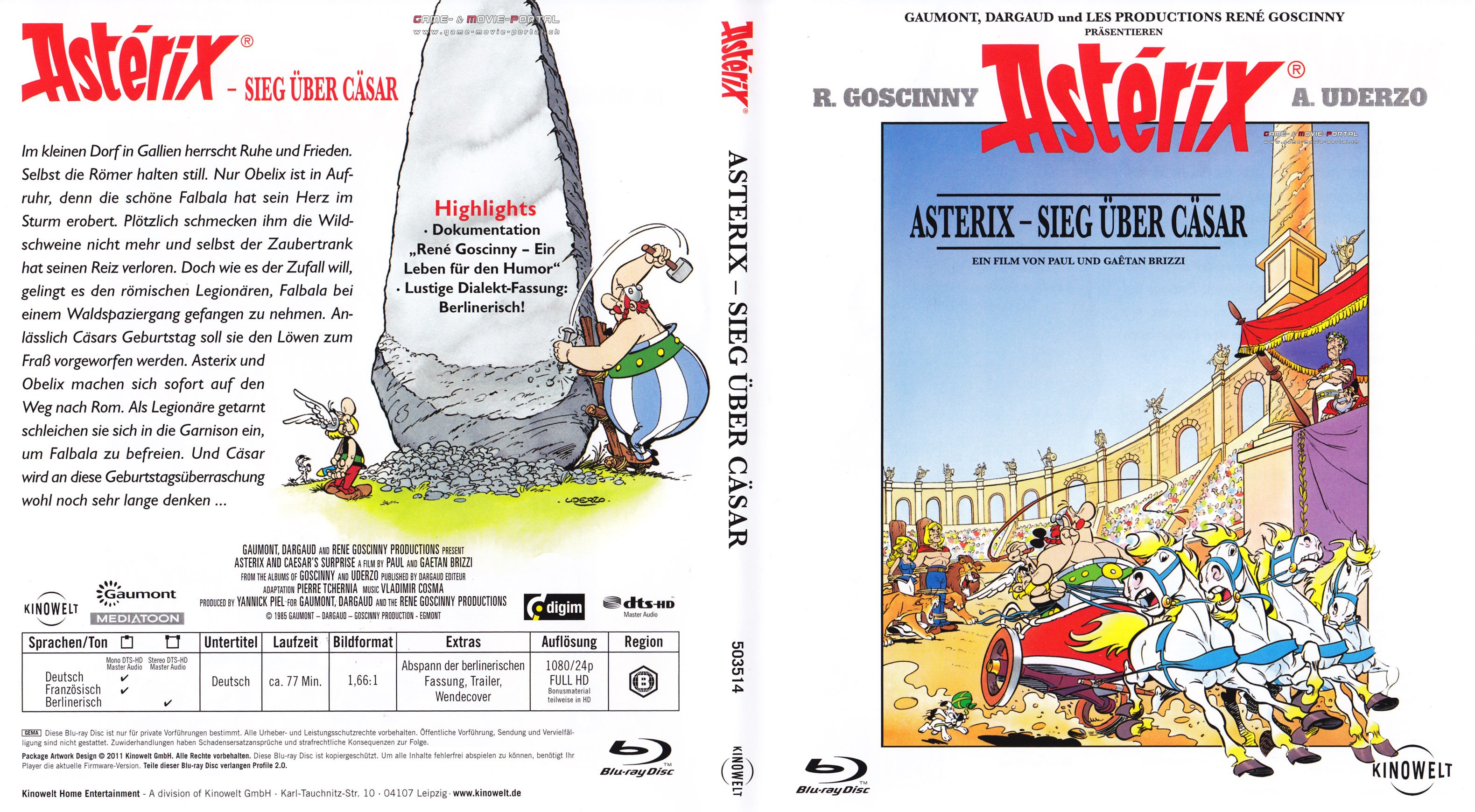 asterix und obelix sieg über cäsar