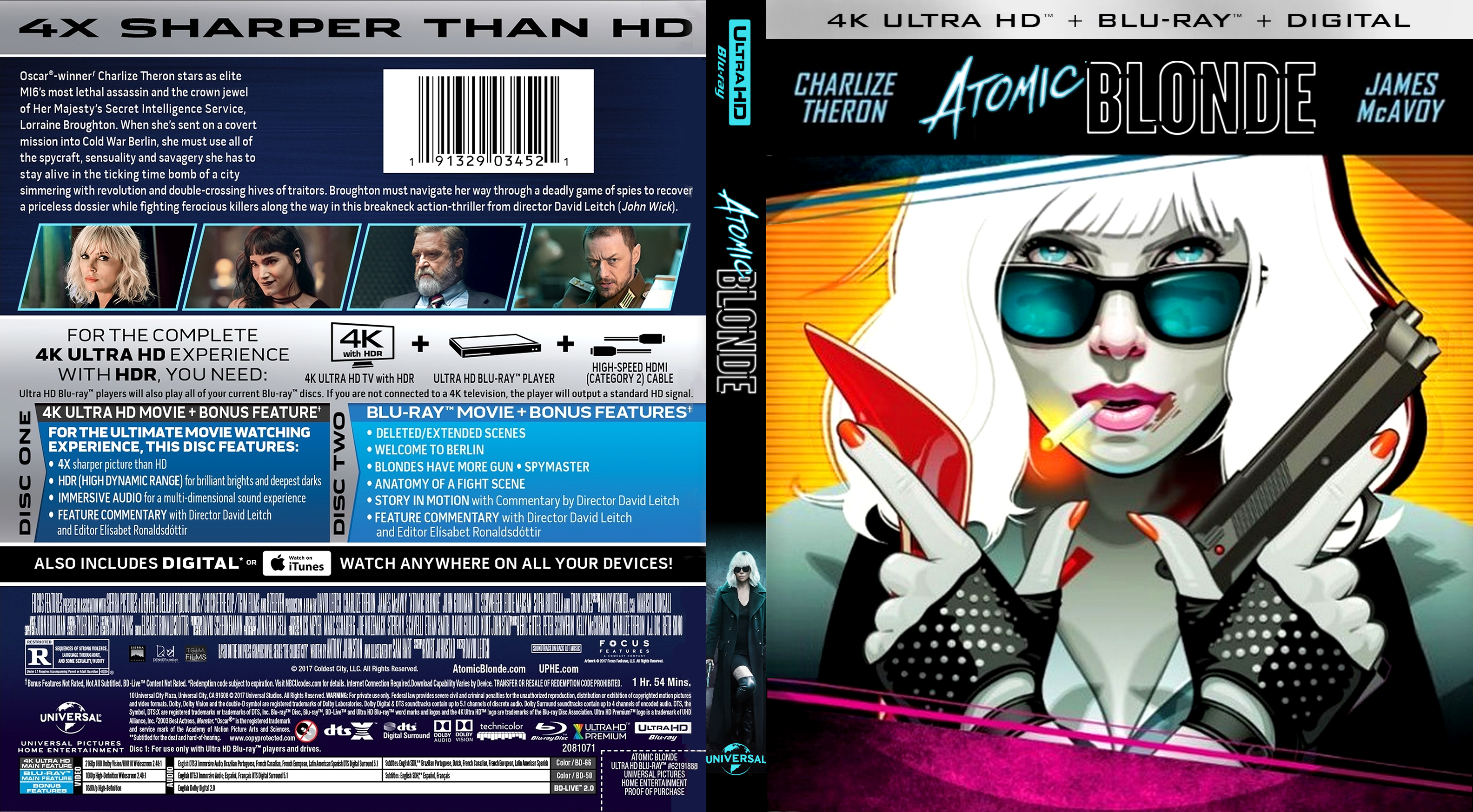 Atomic Blonde 4k 