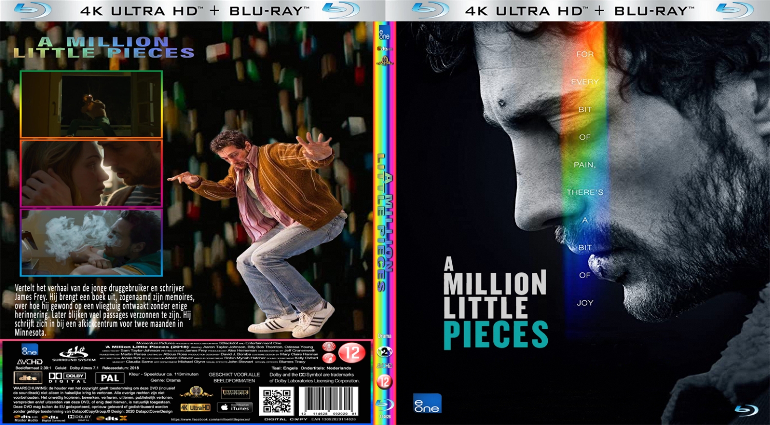 a million little pieces (2018) Blu Ray