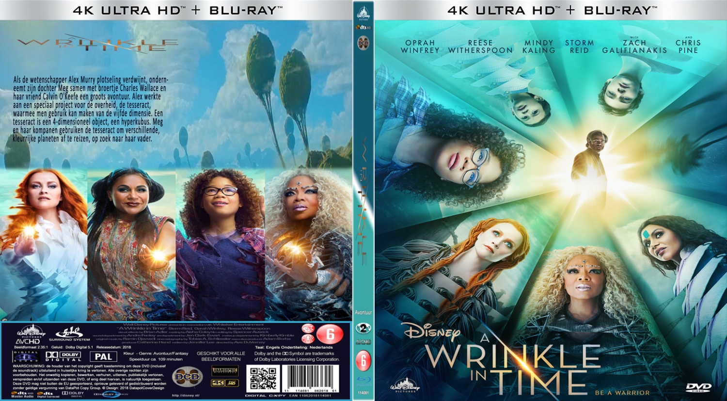 a wrinkle in time (2018) Blu Ray