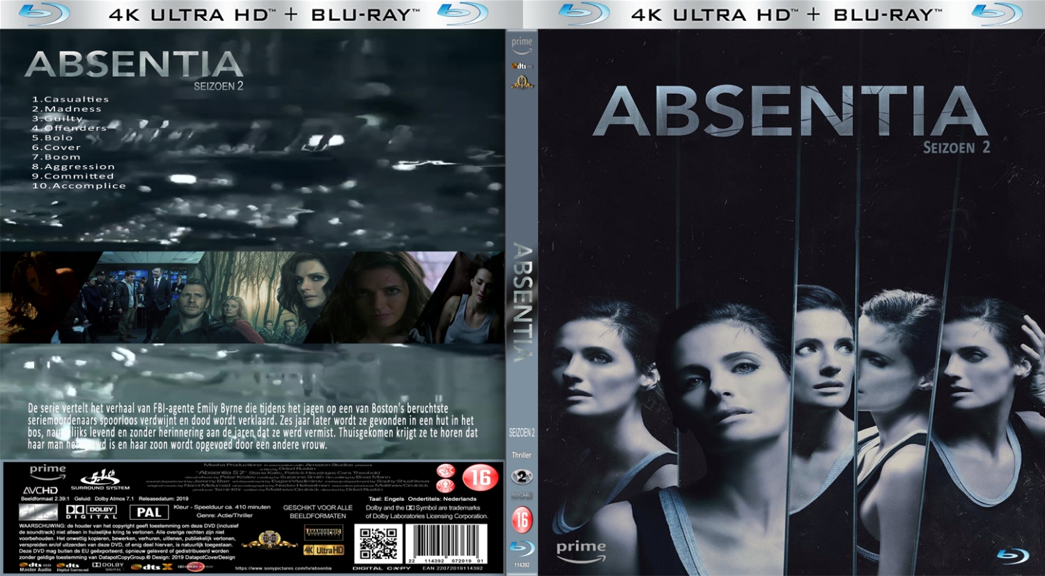 absentia  s2 (2019) Blu Ray