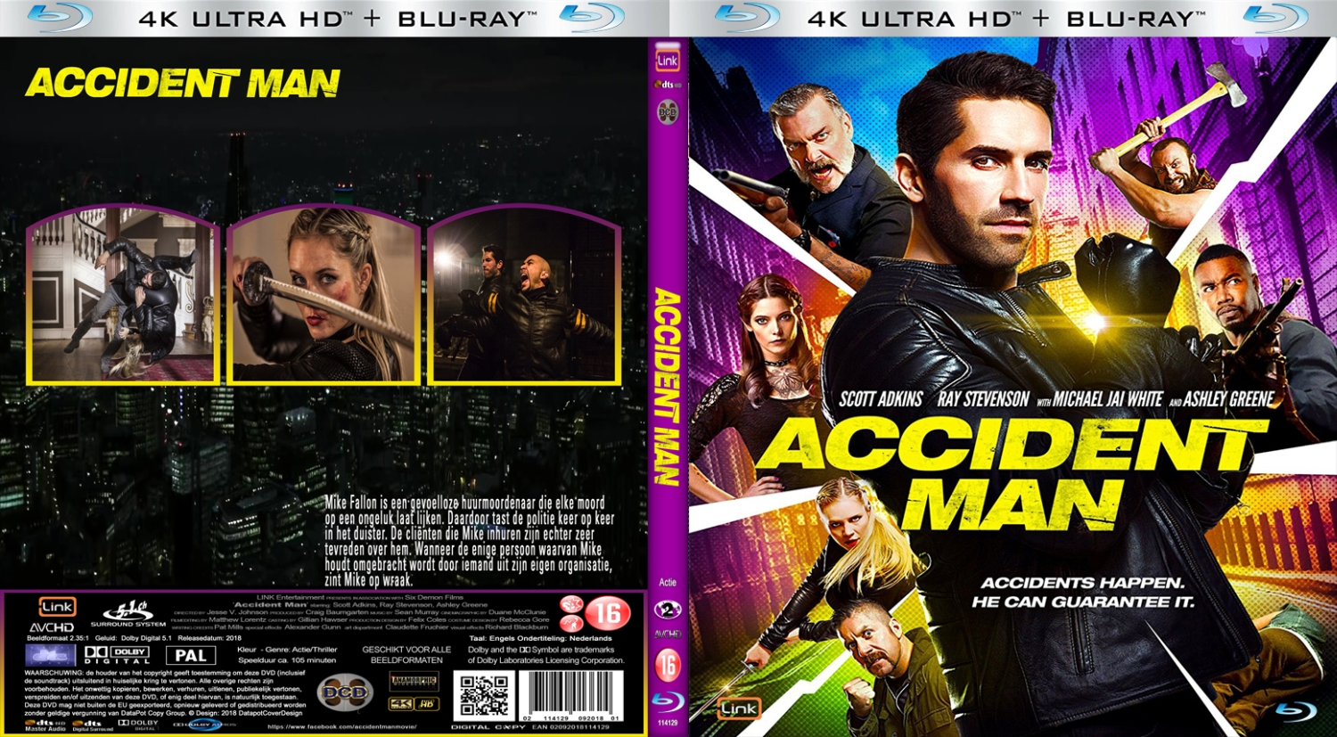 accident man (2018) Blu Ray