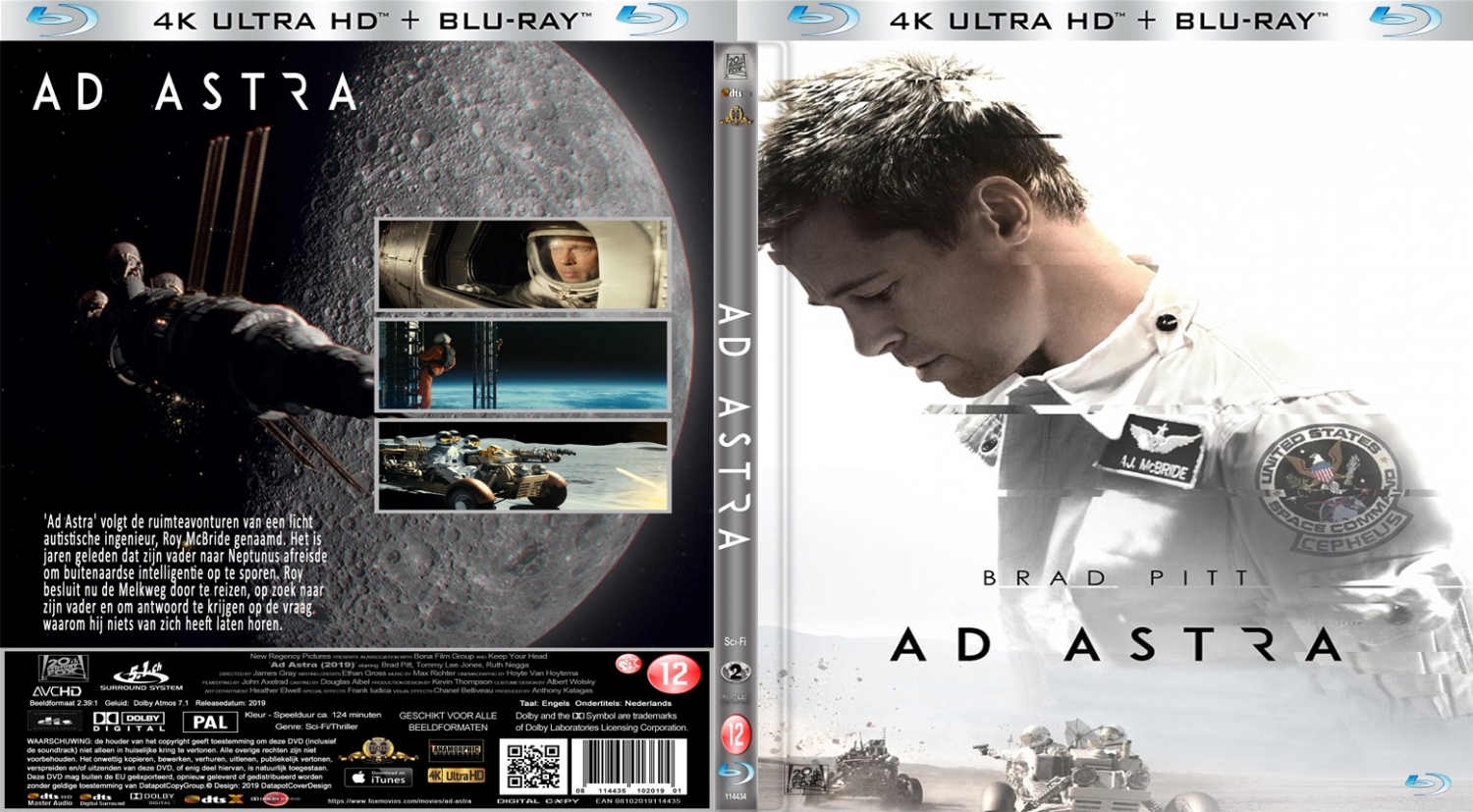ad astra (2019) Blu Ray