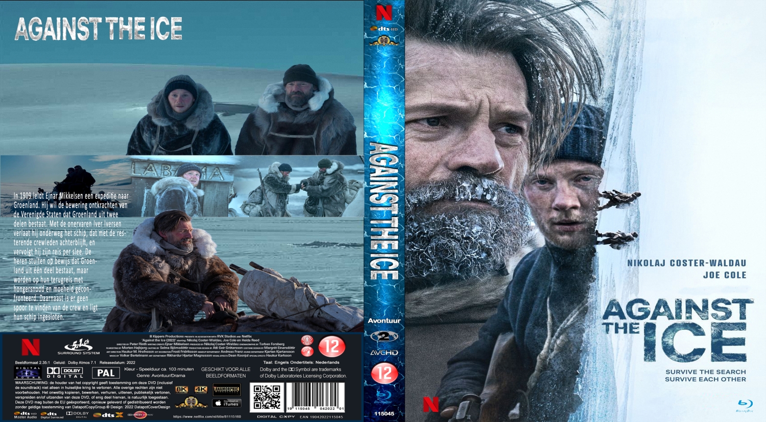 against the ice (2022) Blu Ray