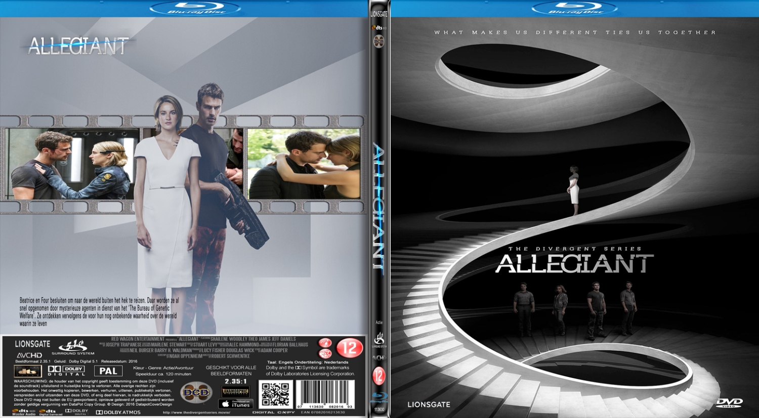 allegiant (2016) Blu Ray