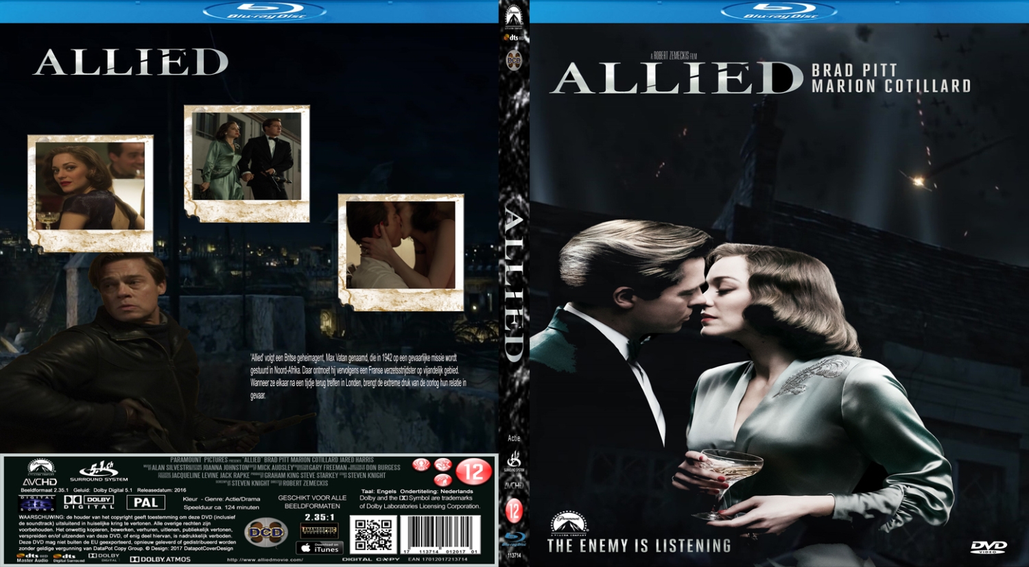 allied (2016) Blu Ray