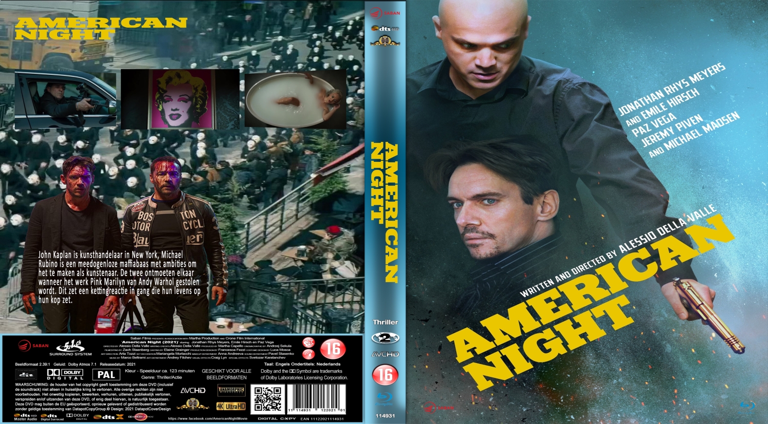 american night (2021) Blu Ray