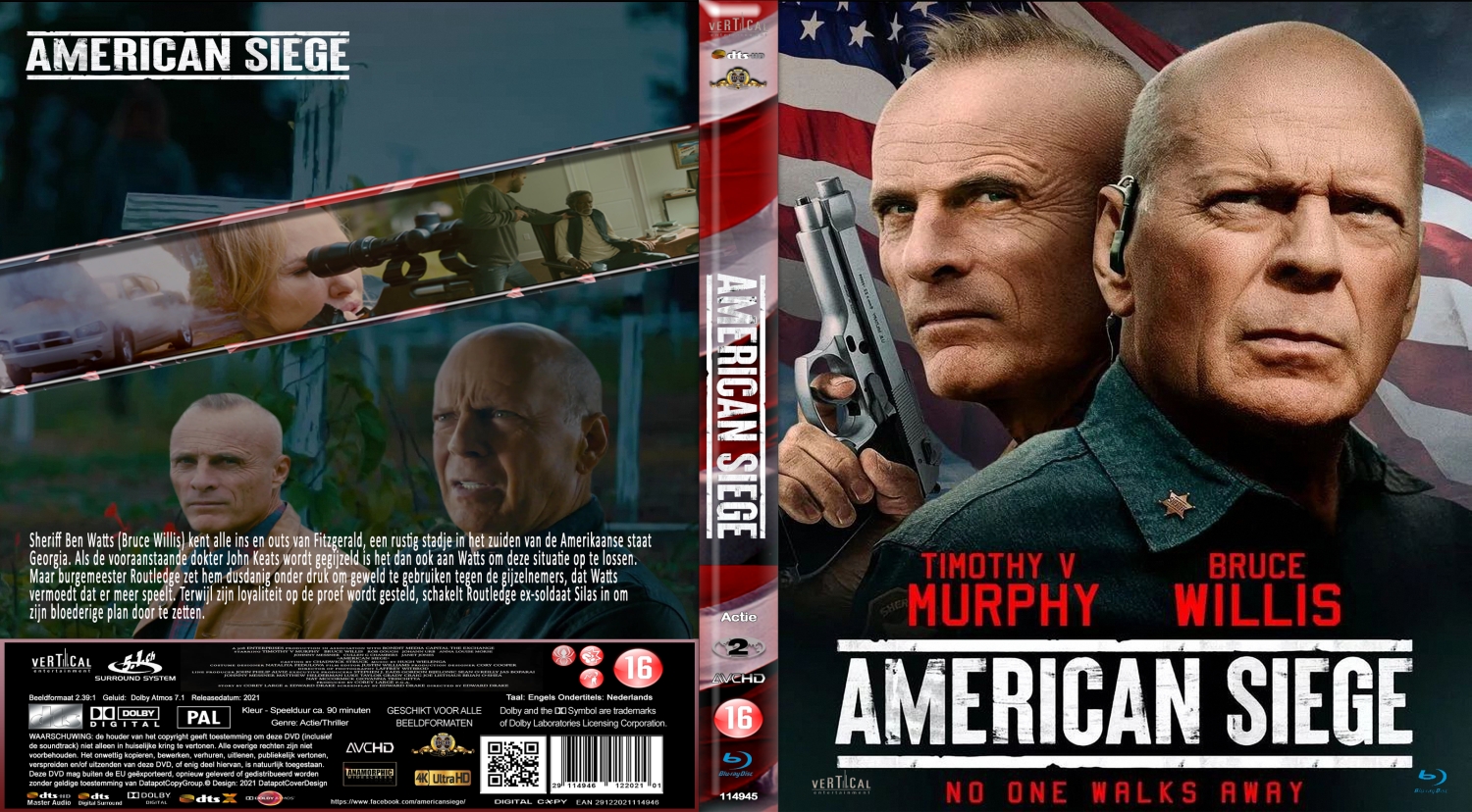 american siege (2021) Blu Ray