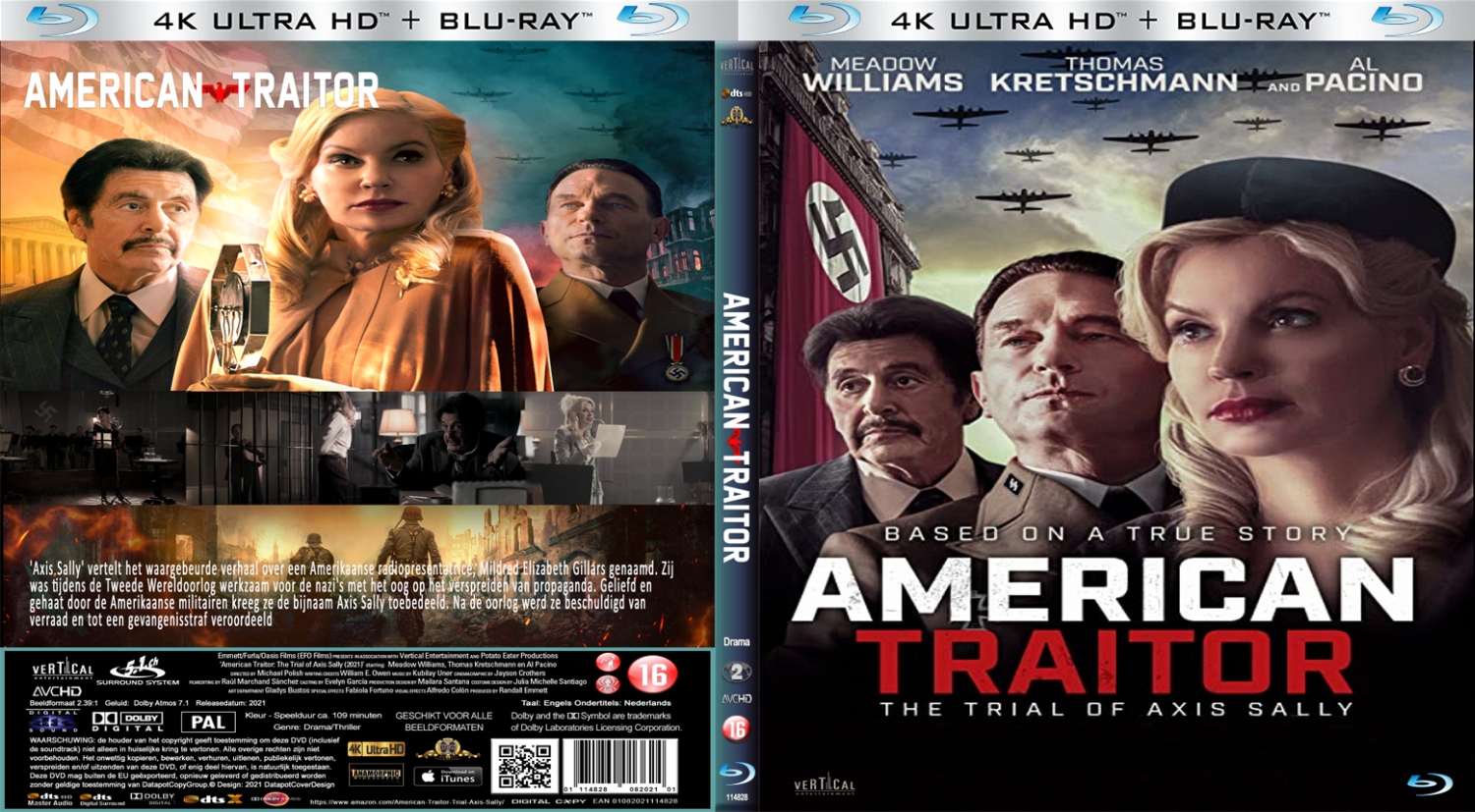 american traitor (2021) Blu Ray