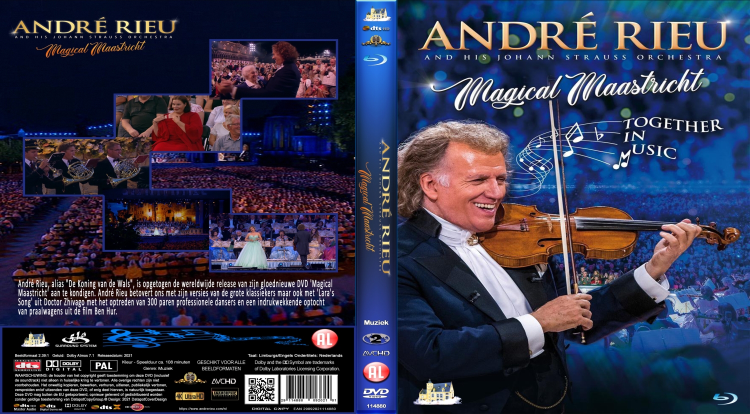 andré rieu magical maastricht (2021) Blu Ray