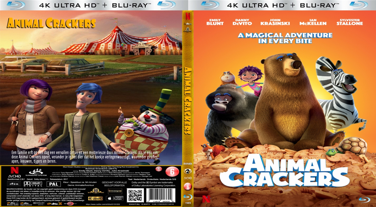 animal crackers  (2017) Blu Ray