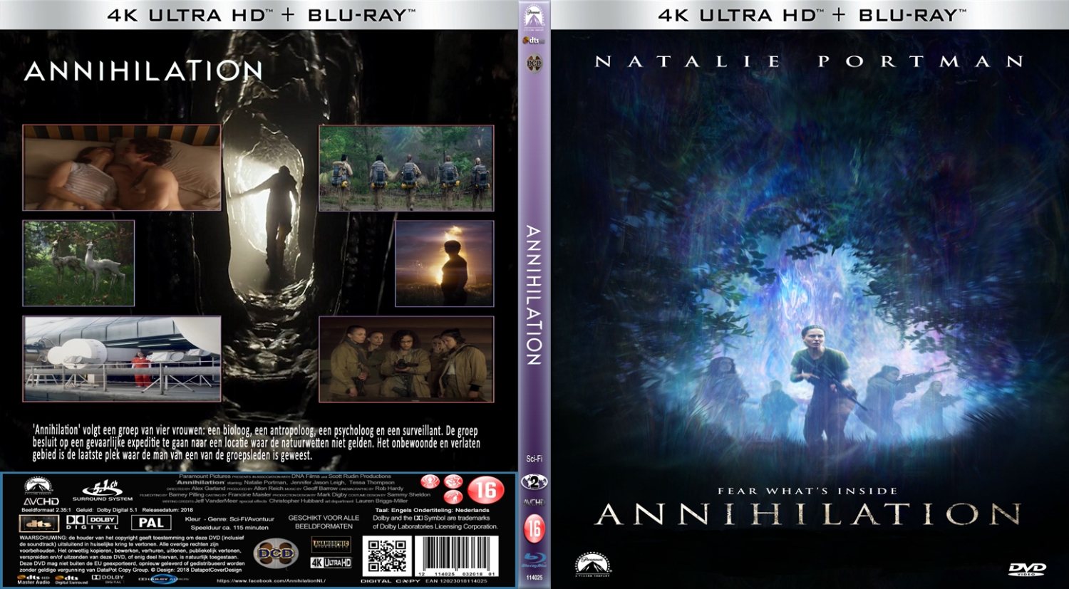 annihilation (2018) Blu Ray
