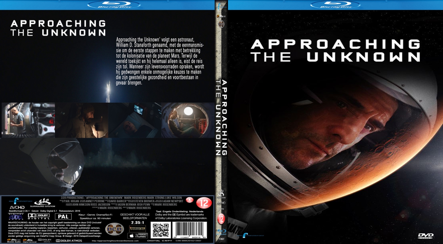 approaching the unknown (2016) Blu Ray