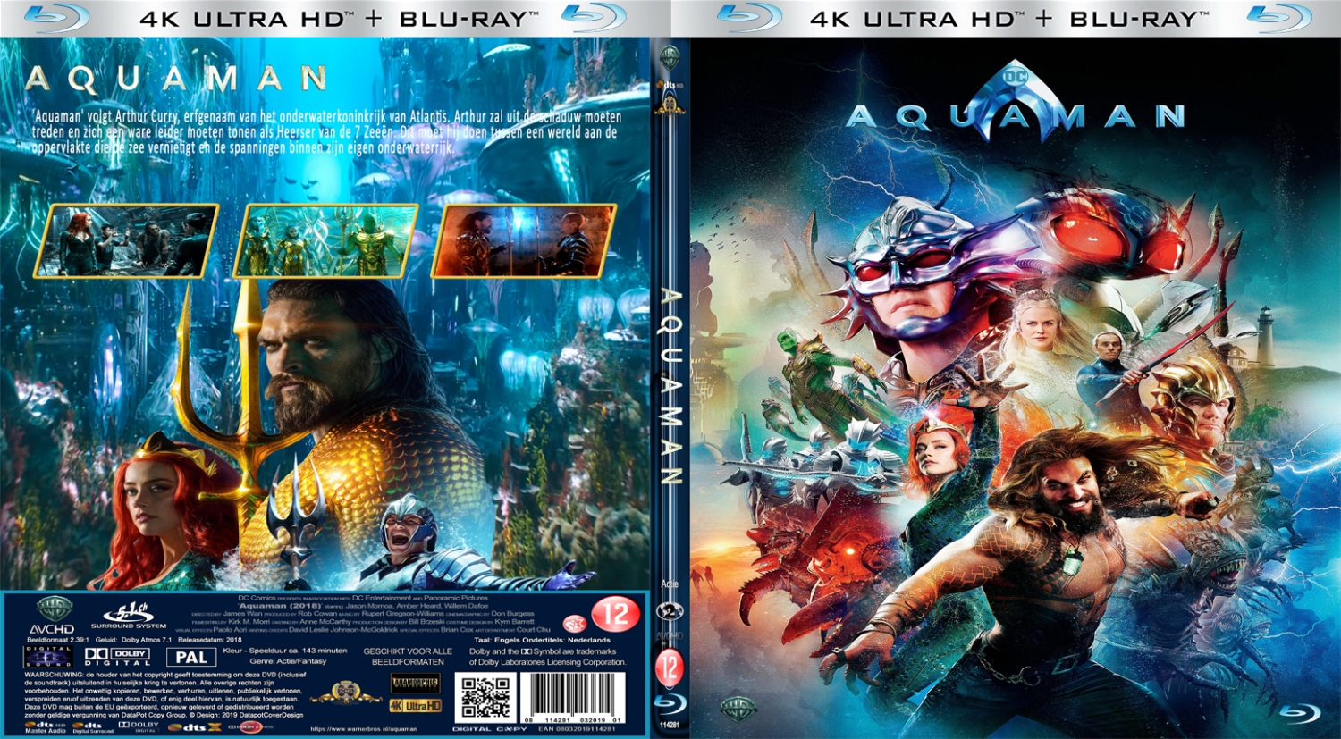 aquaman (2018) Blu Ray