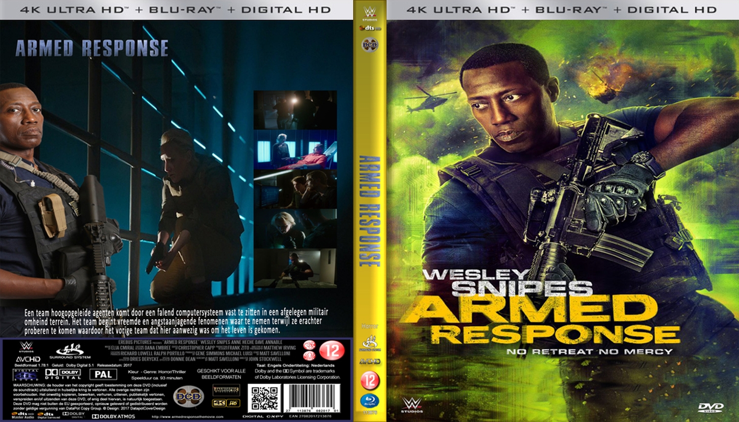 armed response (2017) Blu Ray