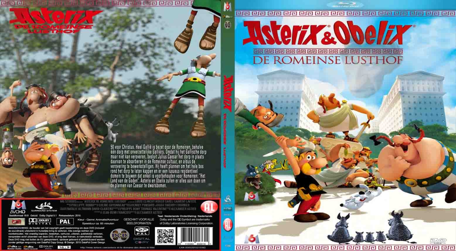 asterix lusthof (2015) Blu Ray