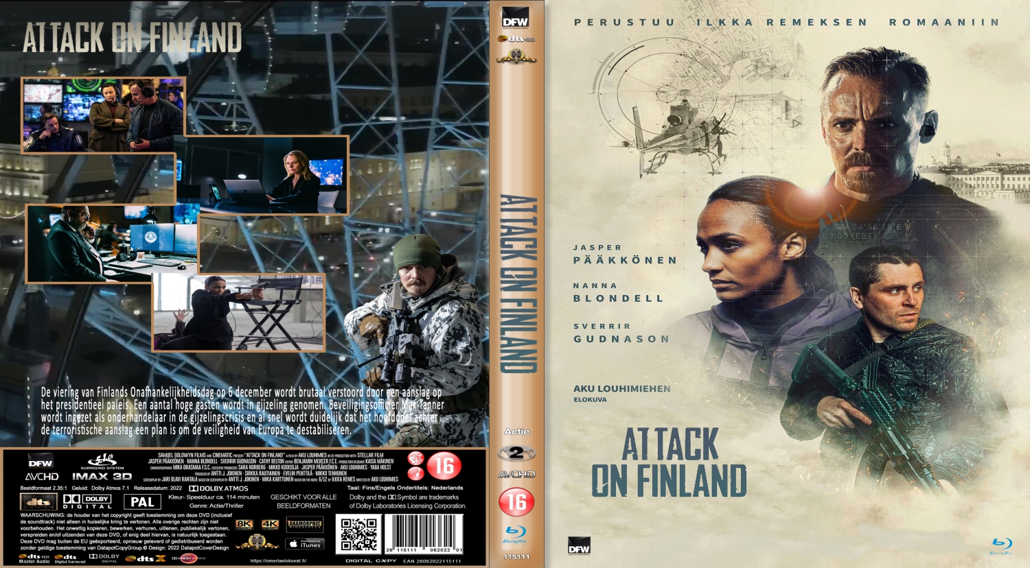 attack on finland (2021) Blu Ray