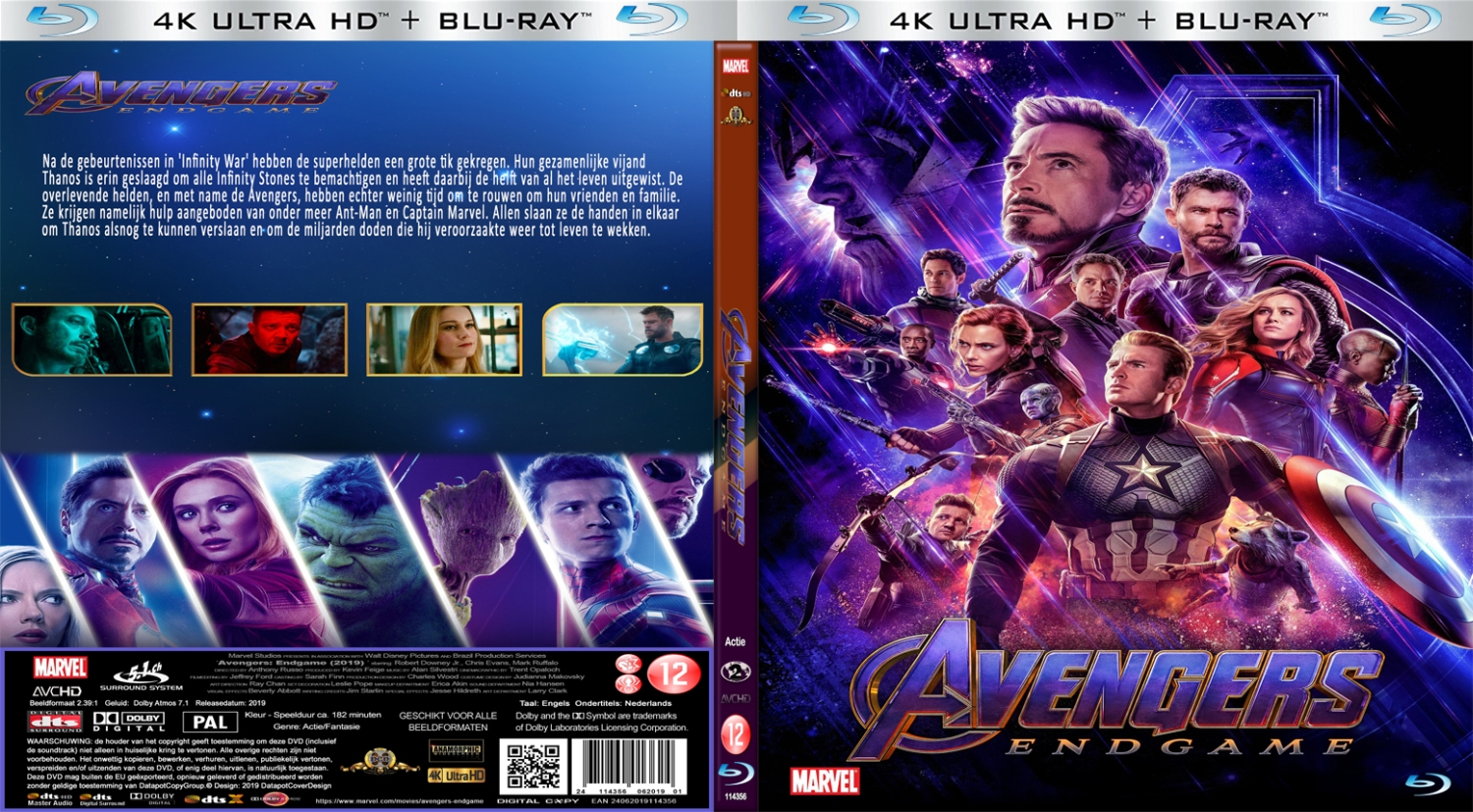 avengers endgame (2019) Blu Ray