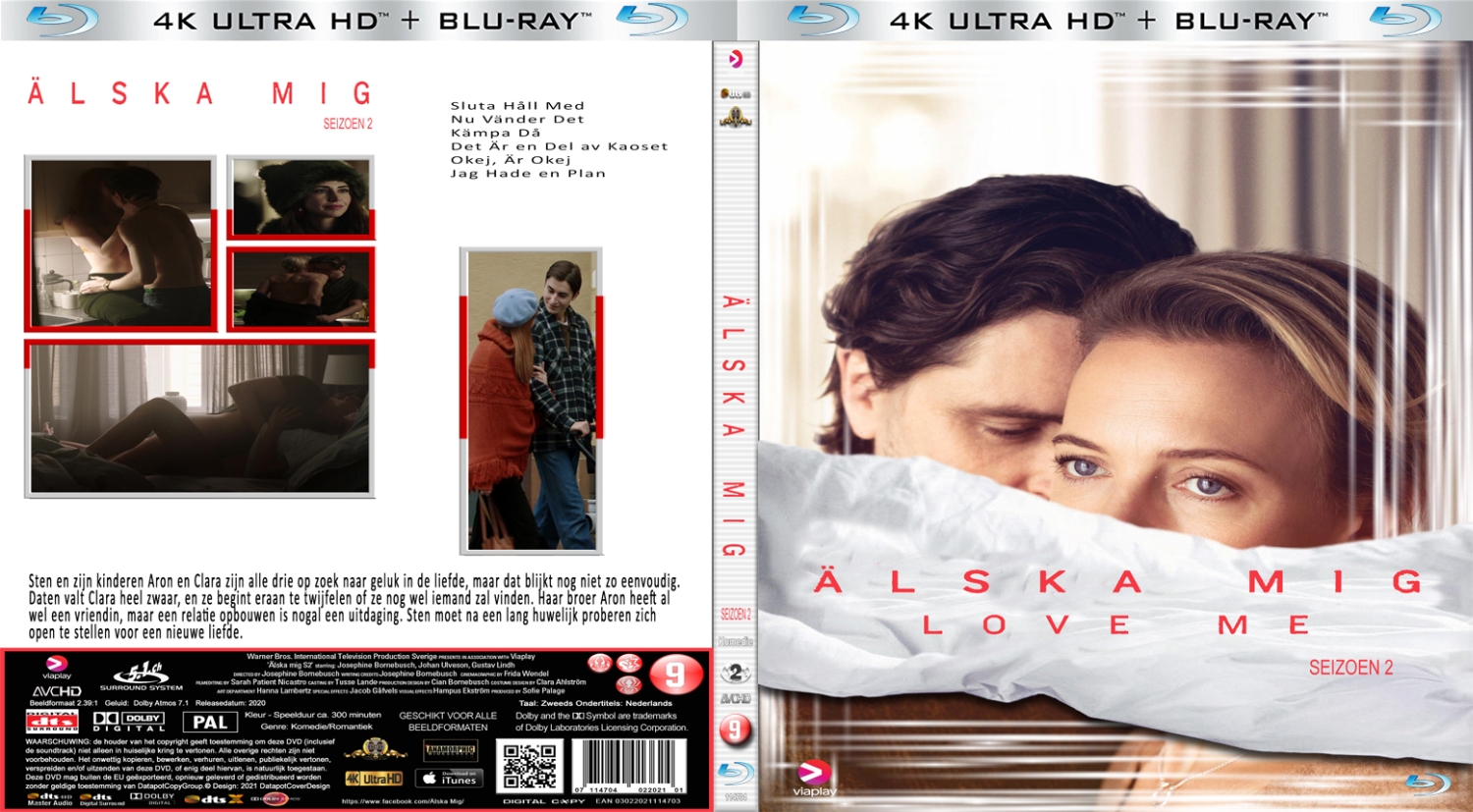 älska mig seizoen 2 (2020) Blu Ray