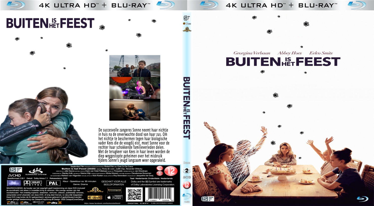 buiten is het feest (2020) Blu Ray | Blu-Ray Covers | Cover Century