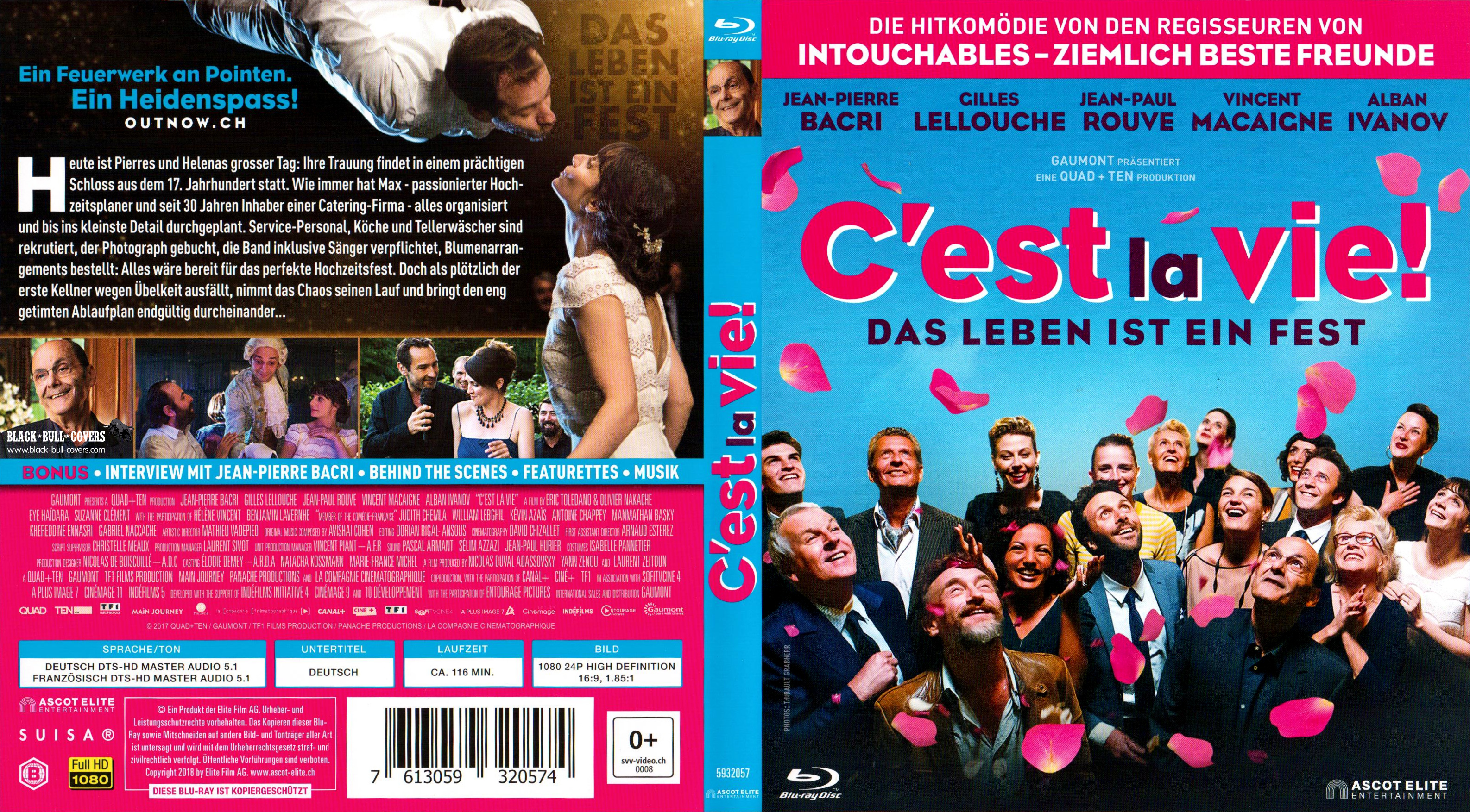 Cest la Vie Das Leben ist ein Fest Cover Blu ray Deutsch French Francais 