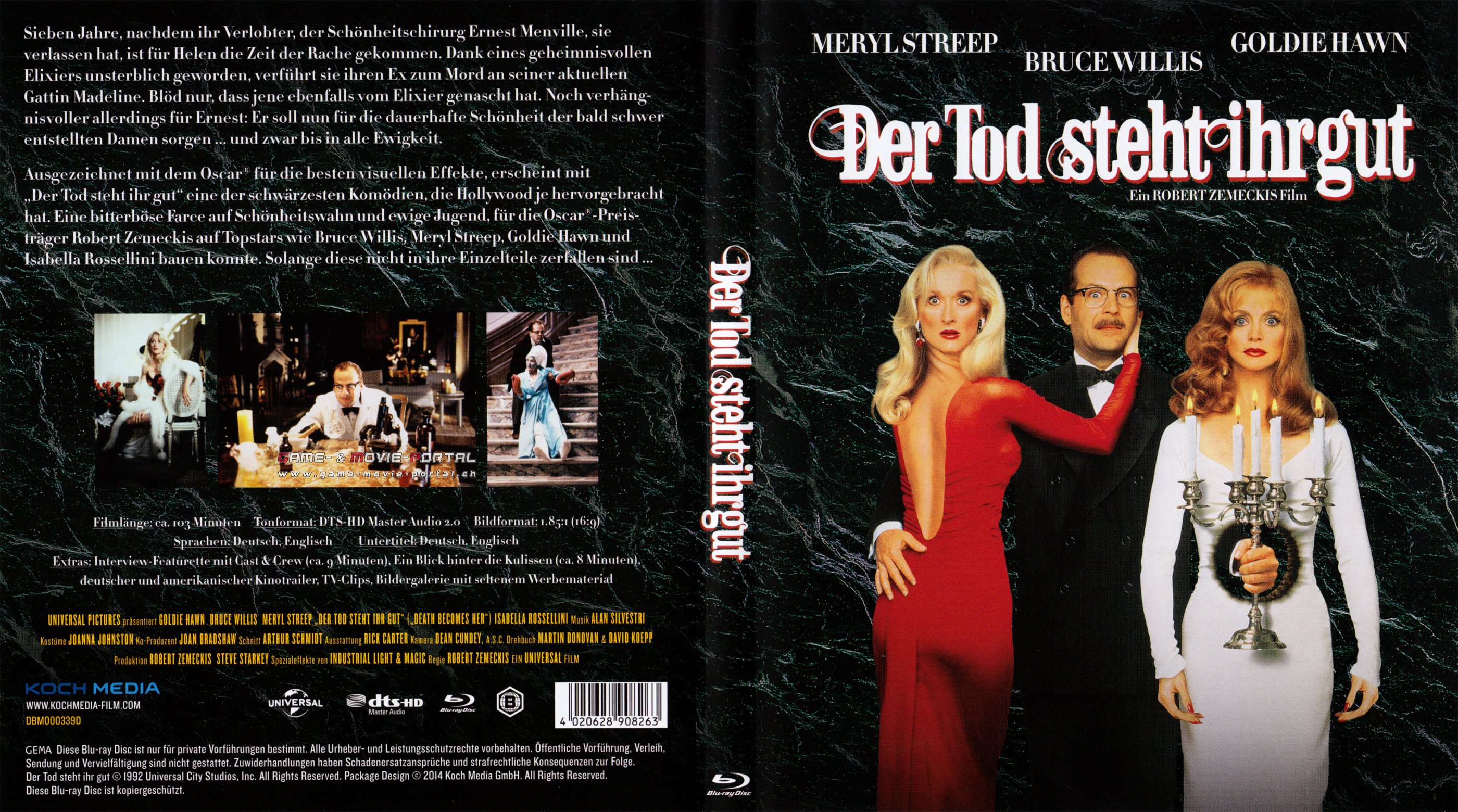 Death Her Der Tod steht ihr gut BluRay Covers Cover Century Over 1.000.000 Album