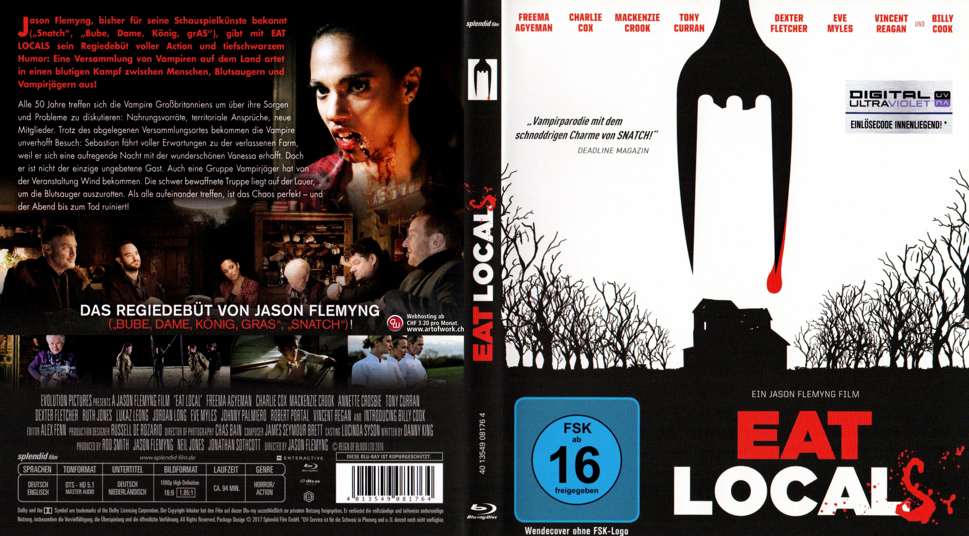 Eat Locals Cover Blu ray Bluray Deutsch German Jason Flemyng 