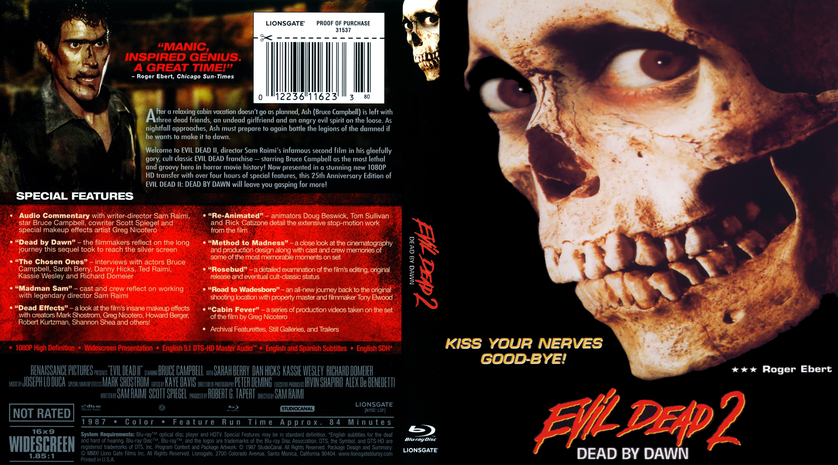 Evil Dead 2 bd