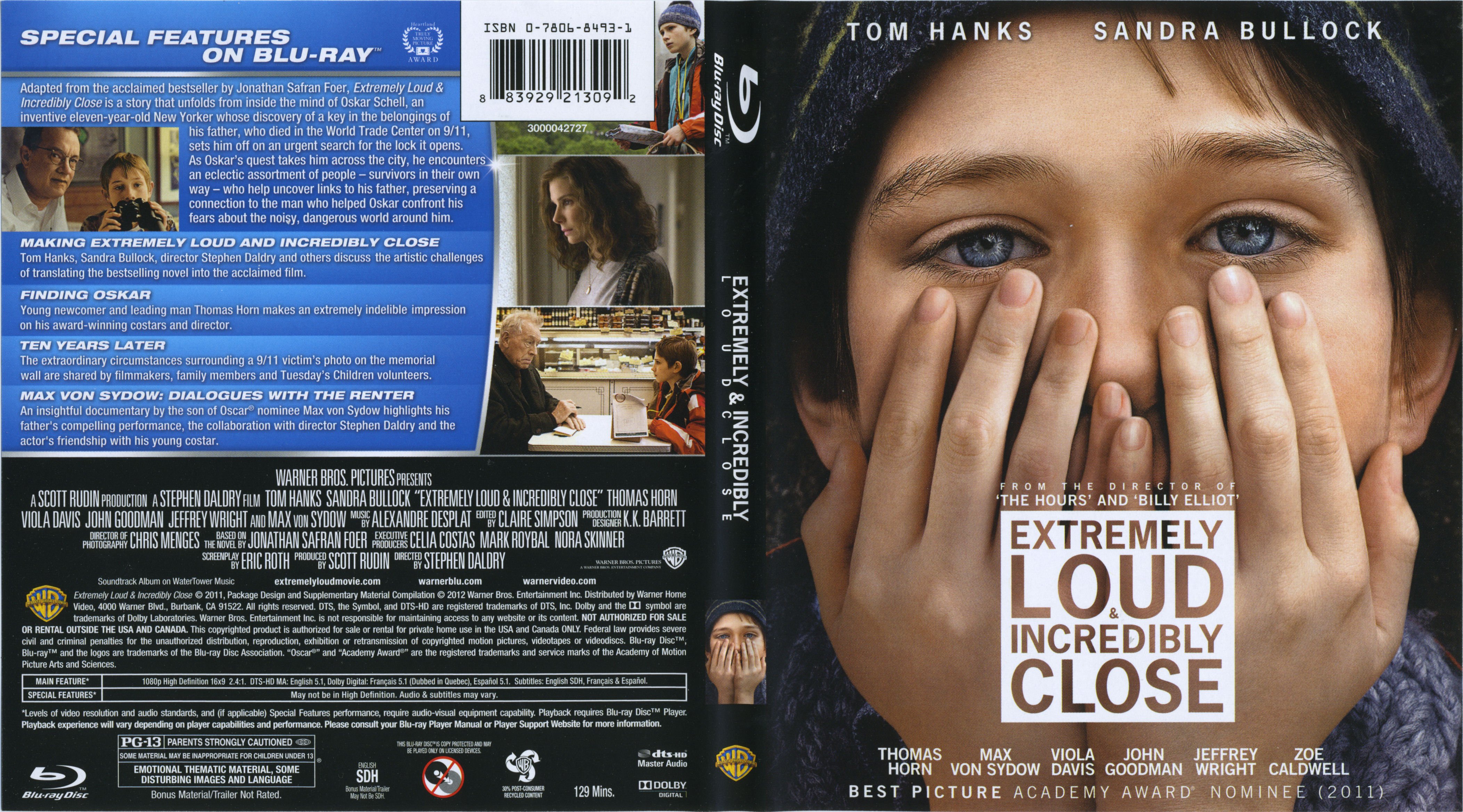 Extremely Loud Incredibly Close 2011 Labels 2 | Blu-Ray Covers | Cover
