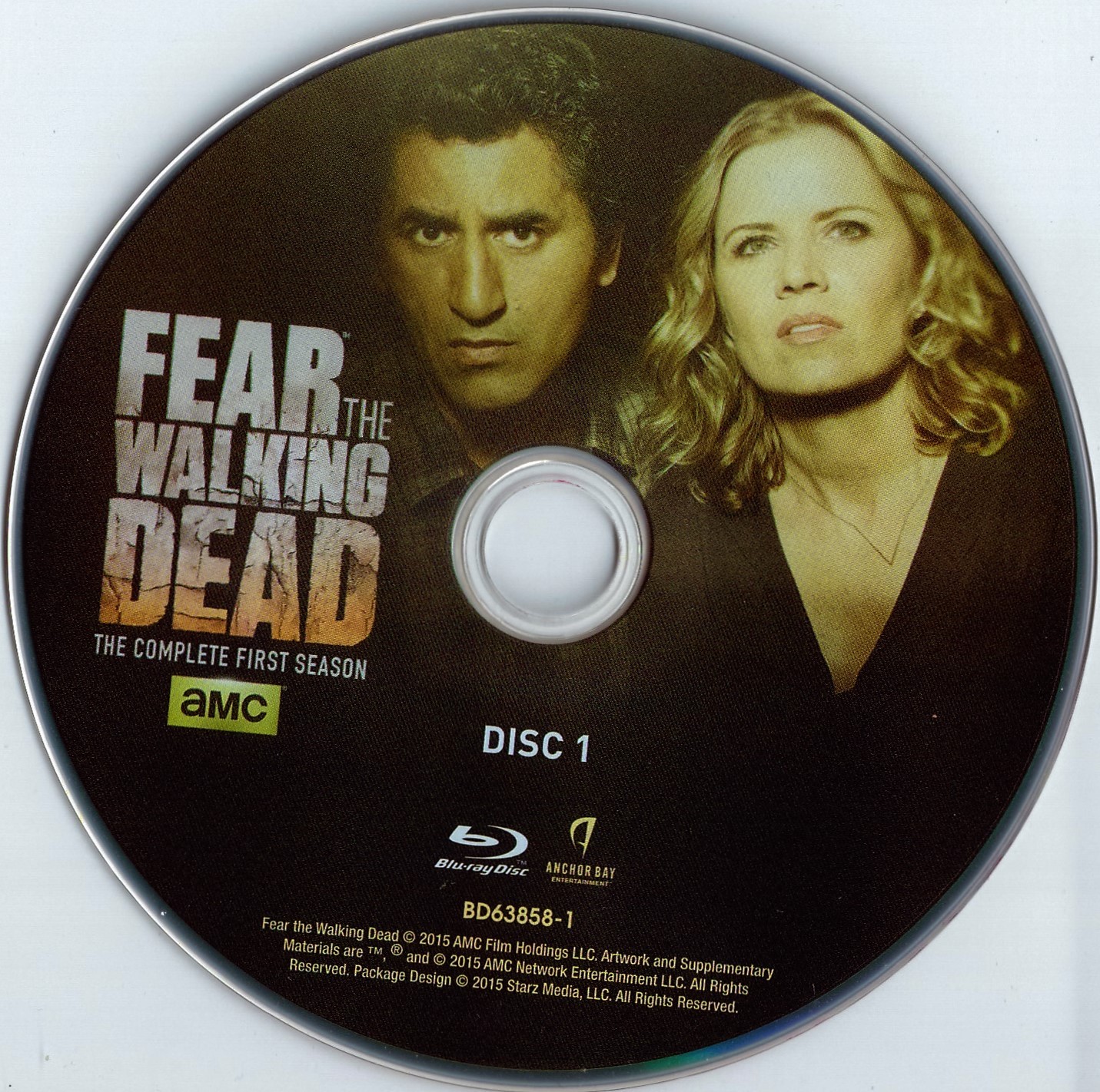 Fear The Walking Dead Season 1  Label 1