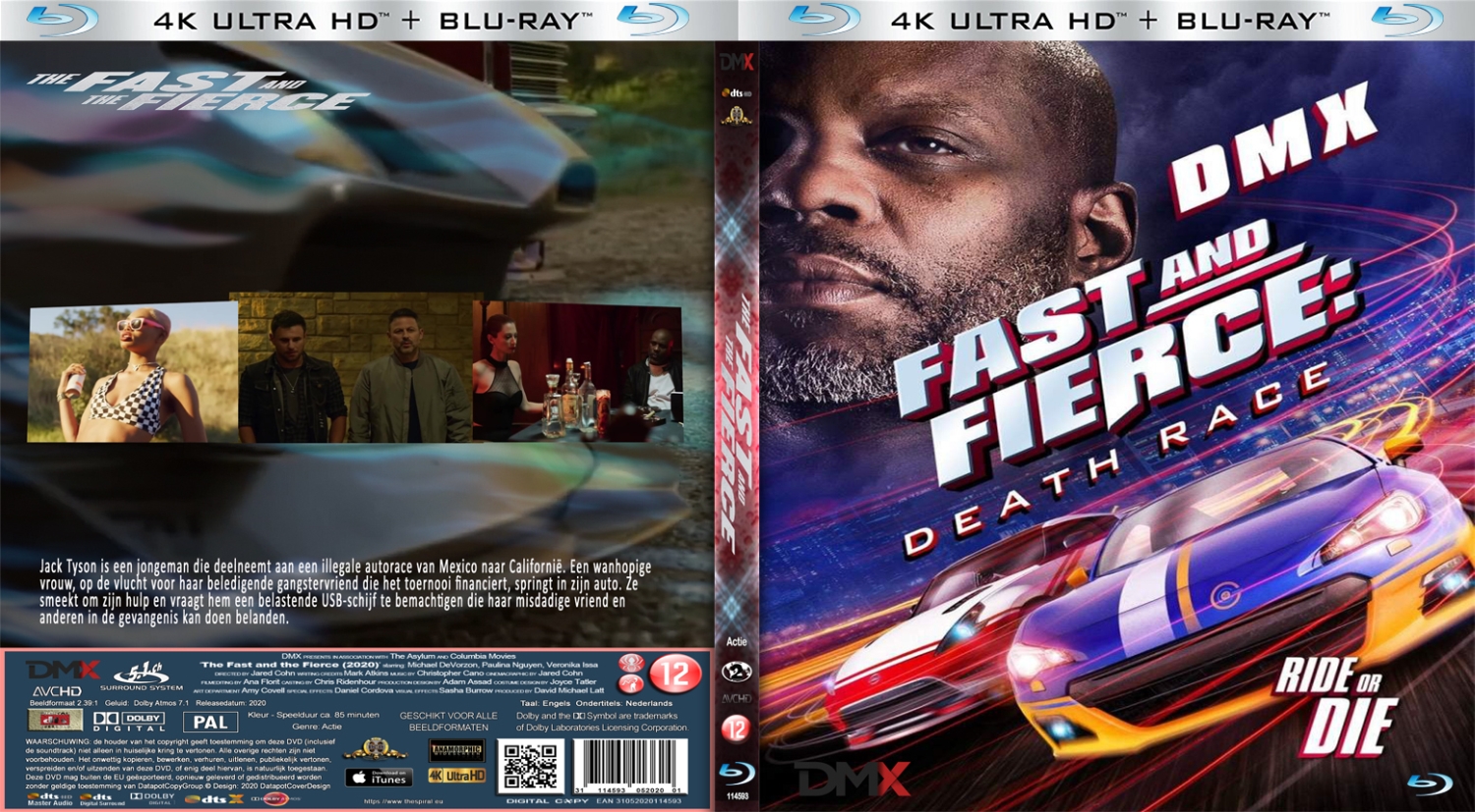 fast and fierce death race (2020) Blu Ray