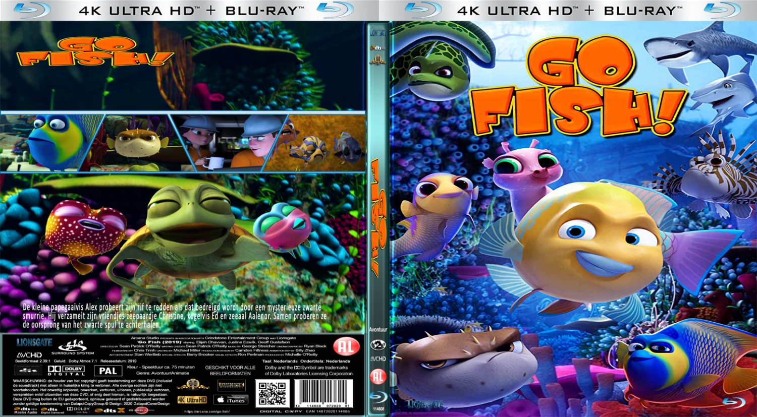 go fish (2019) Blu Ray BluRay Covers Cover Century Over 1.000.000 Album Art covers for free