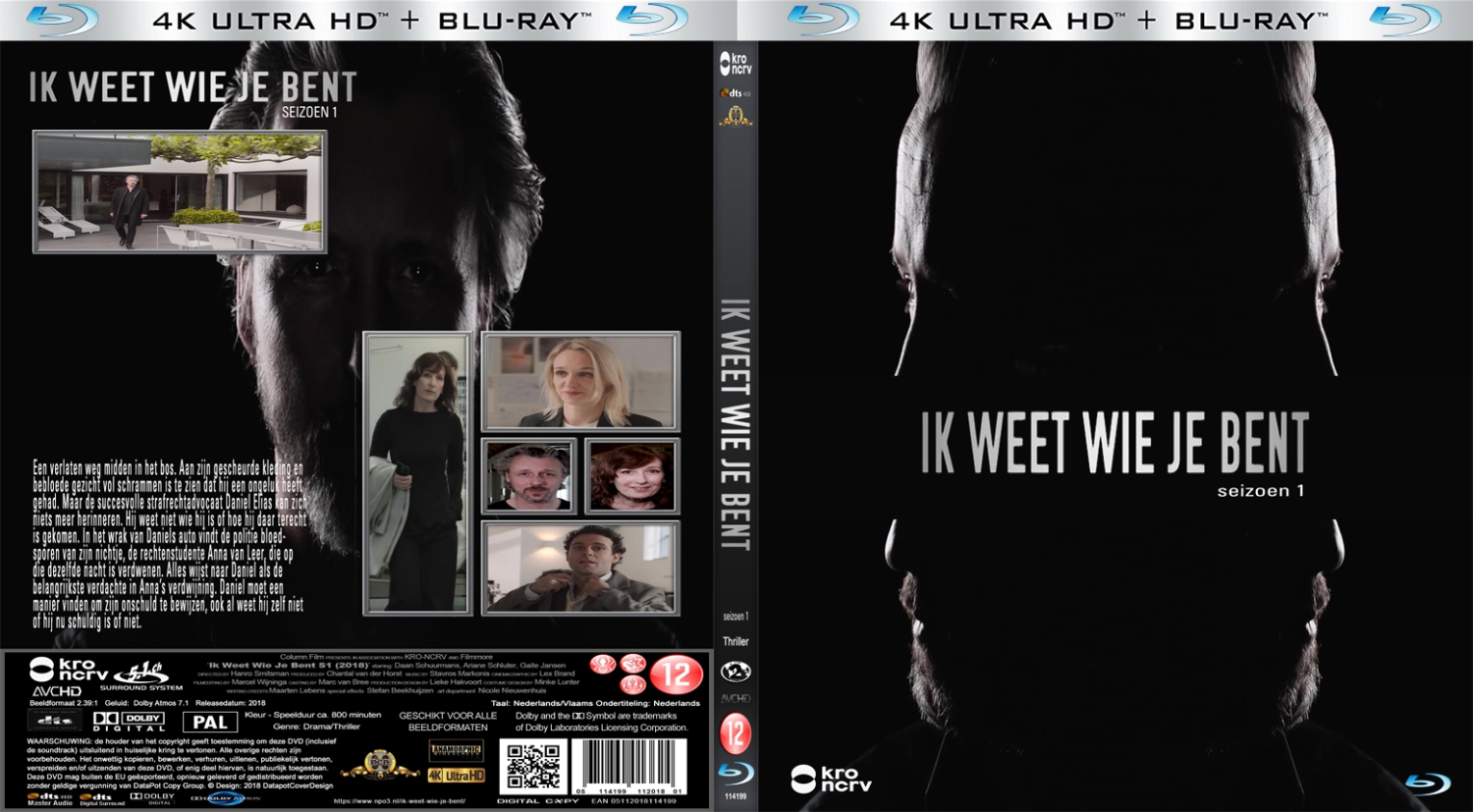 ik weet wie je bent s1 (2018) Blu Ray | Blu-Ray Covers | Cover Century
