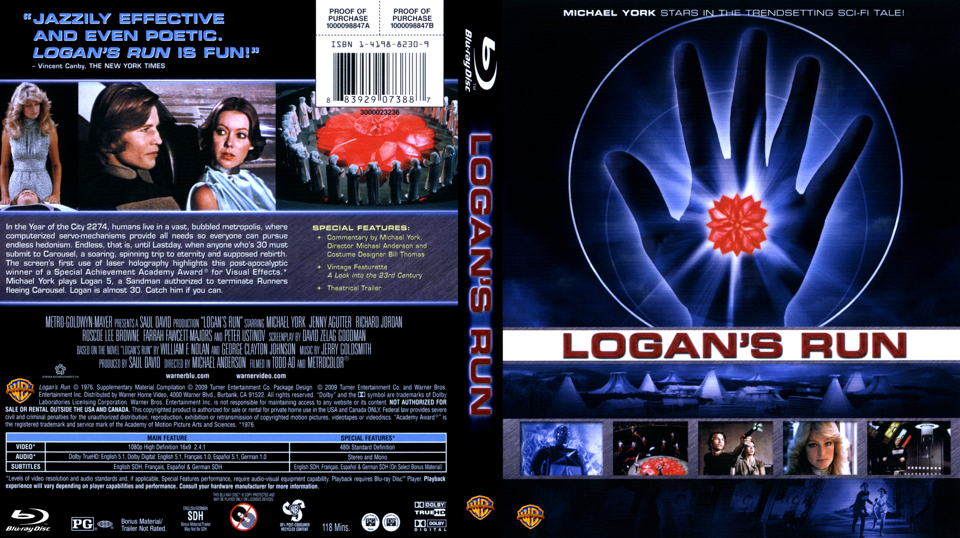 Logan s Run Blu ray 