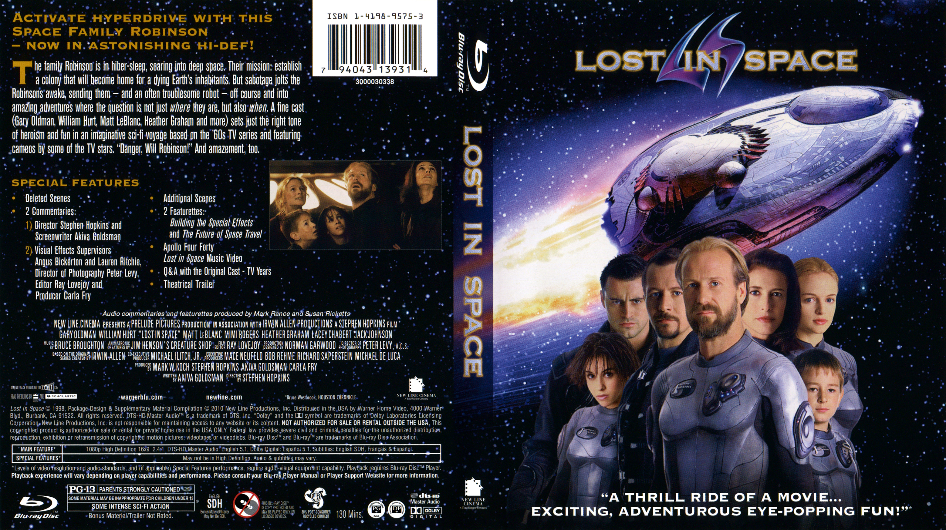 Lost in Space Blu ray 