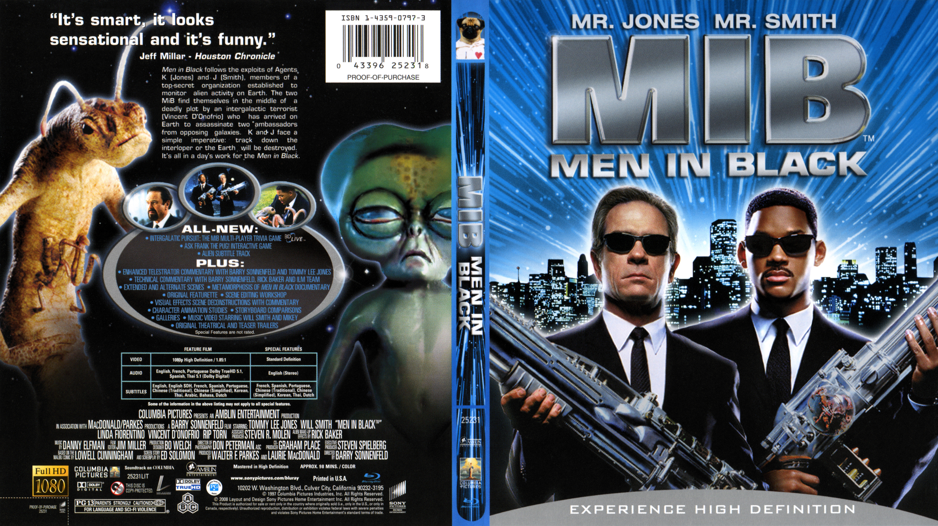 MIB Blu ray 