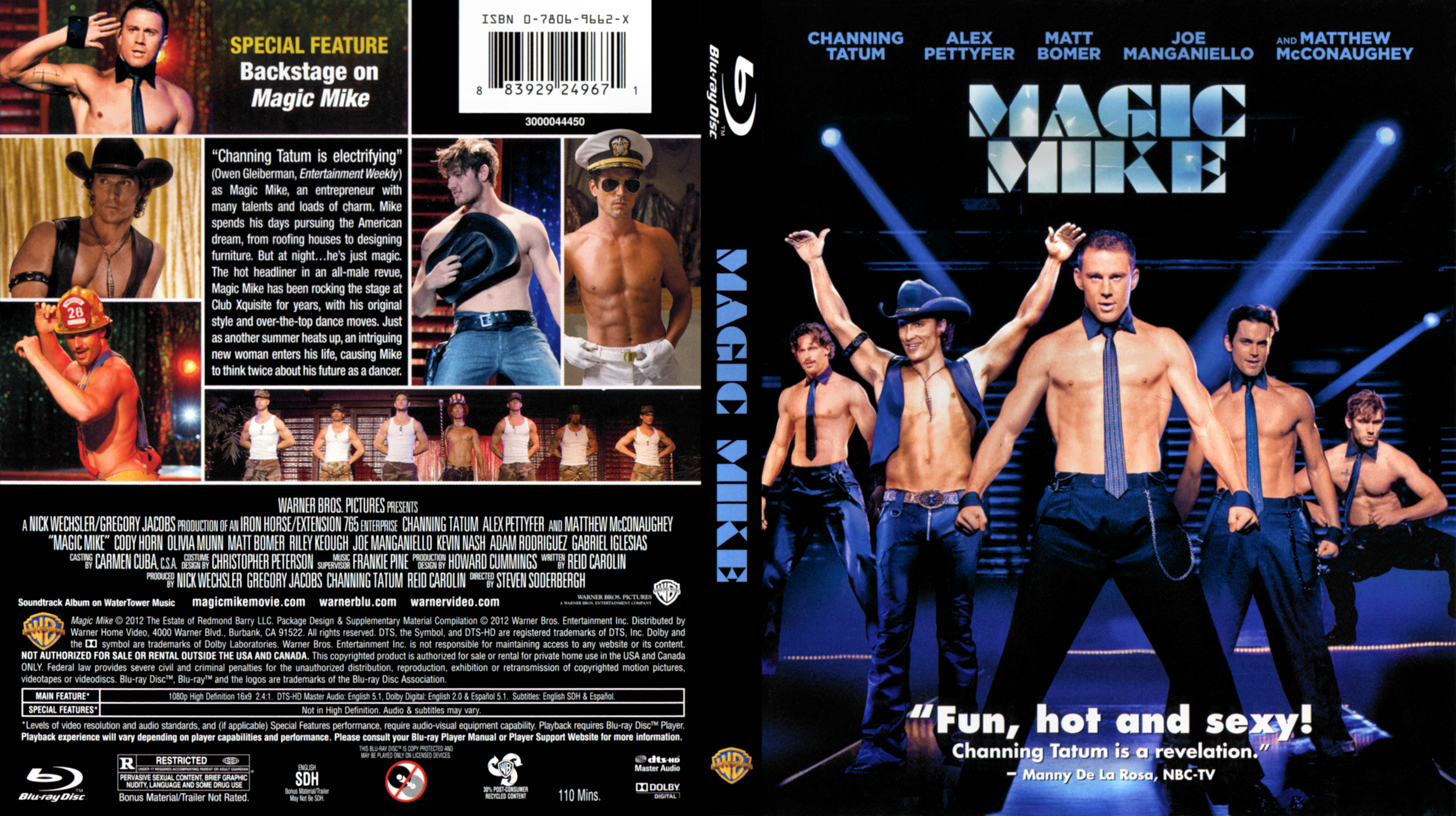 Magic Mike Blu ray 
