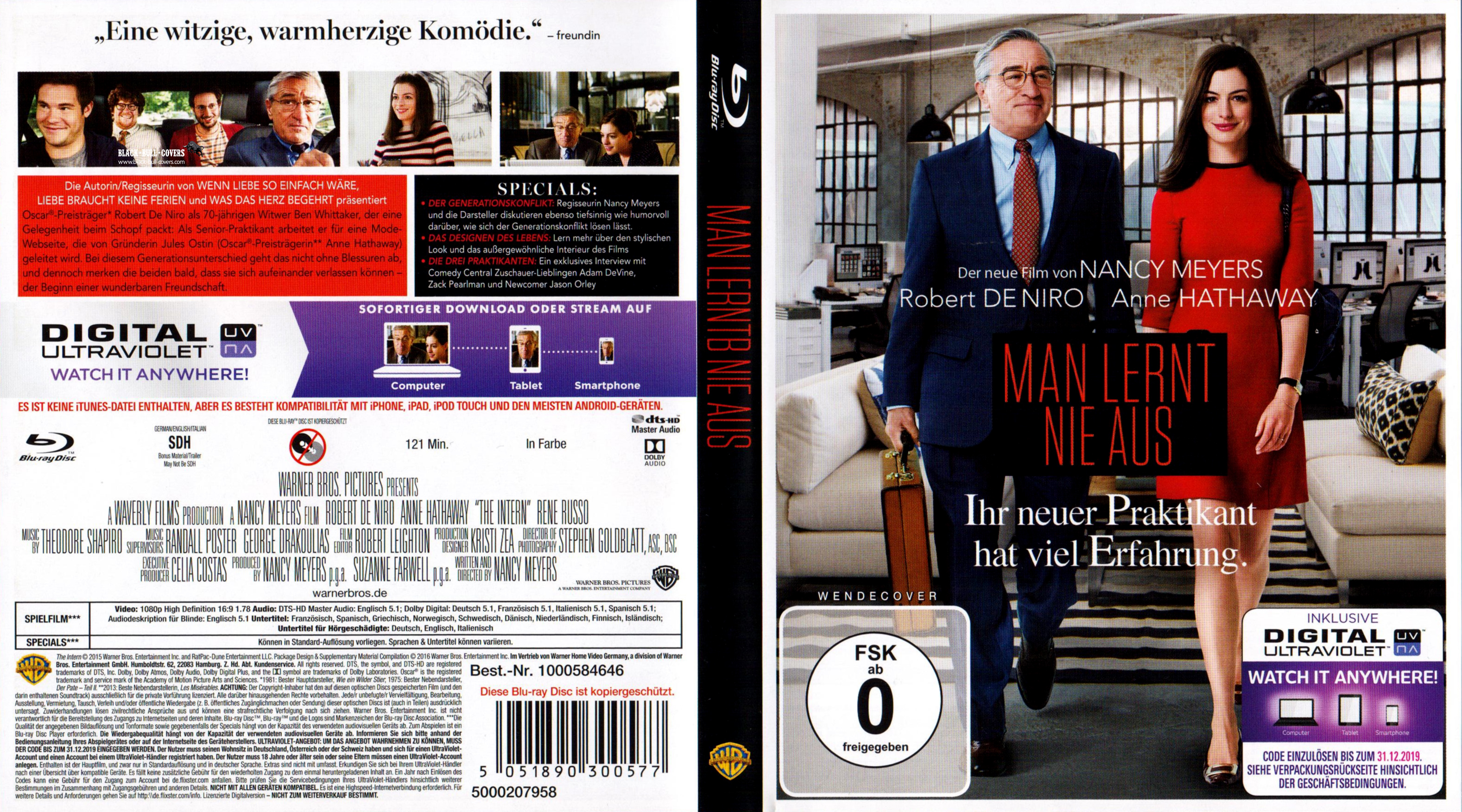 Man lernt nie aus Cover Blu ray Deutsch German 