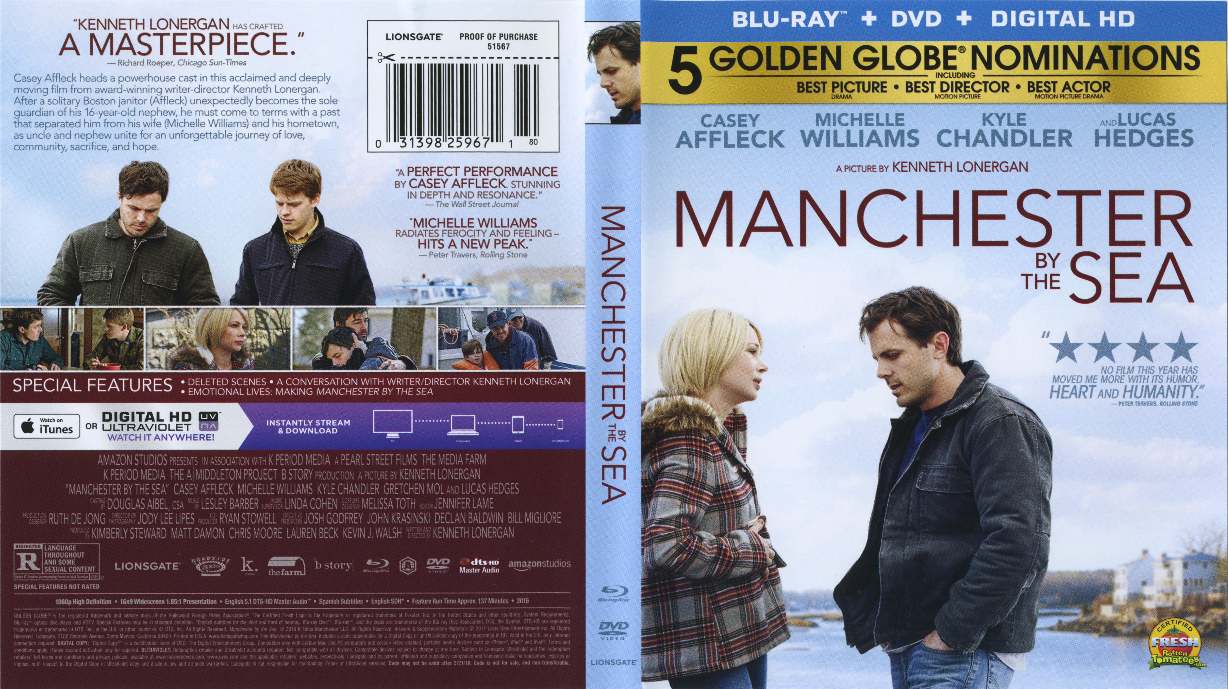 Manchester By The Sea 2016  Labels 2